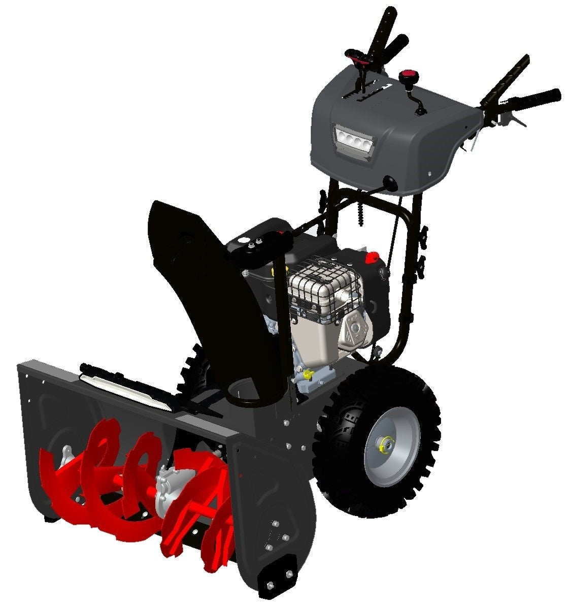 Briggs & Stratton 1696828 306cc 2-stufiger Gas-Schneebläser mit elektrischem Start, 30-in