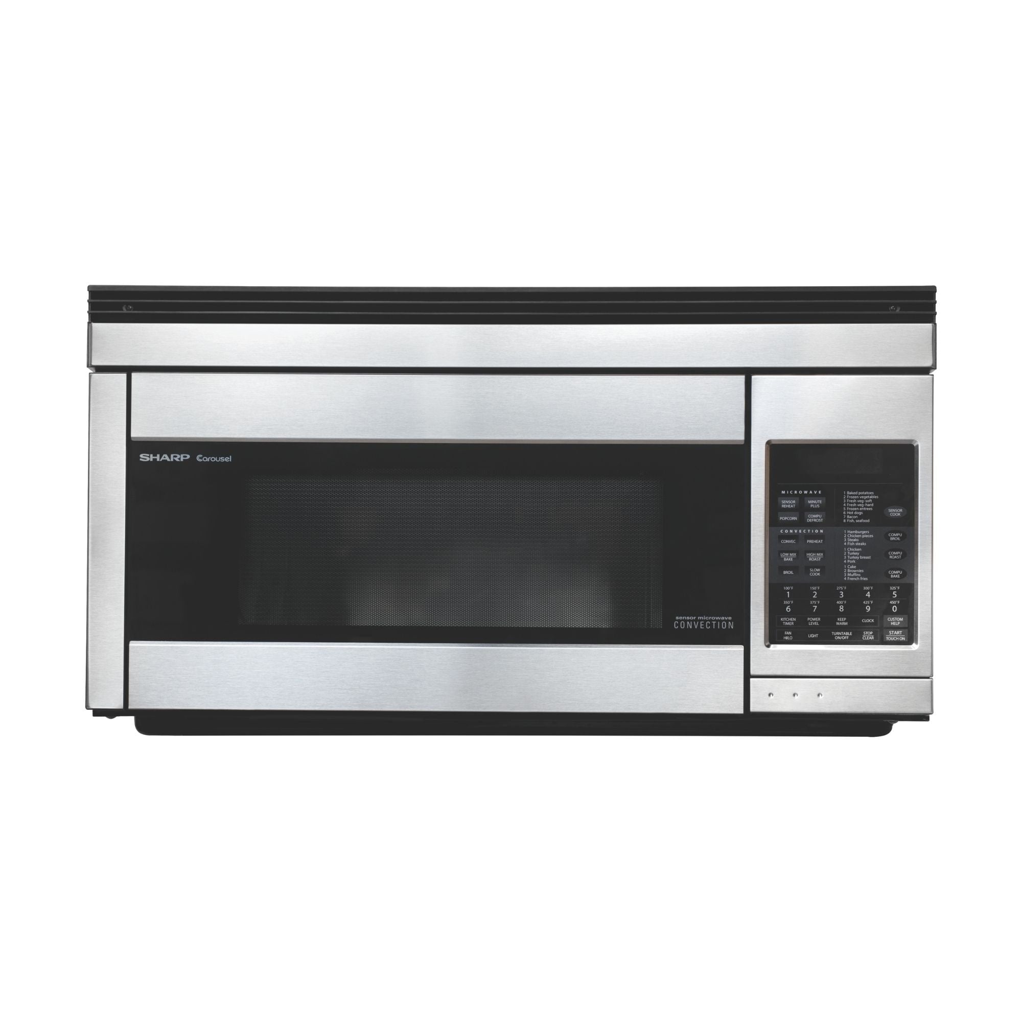 Sharp Karussell-Over-the-Range-Mikrowellenherd, 1,1-cu-ft