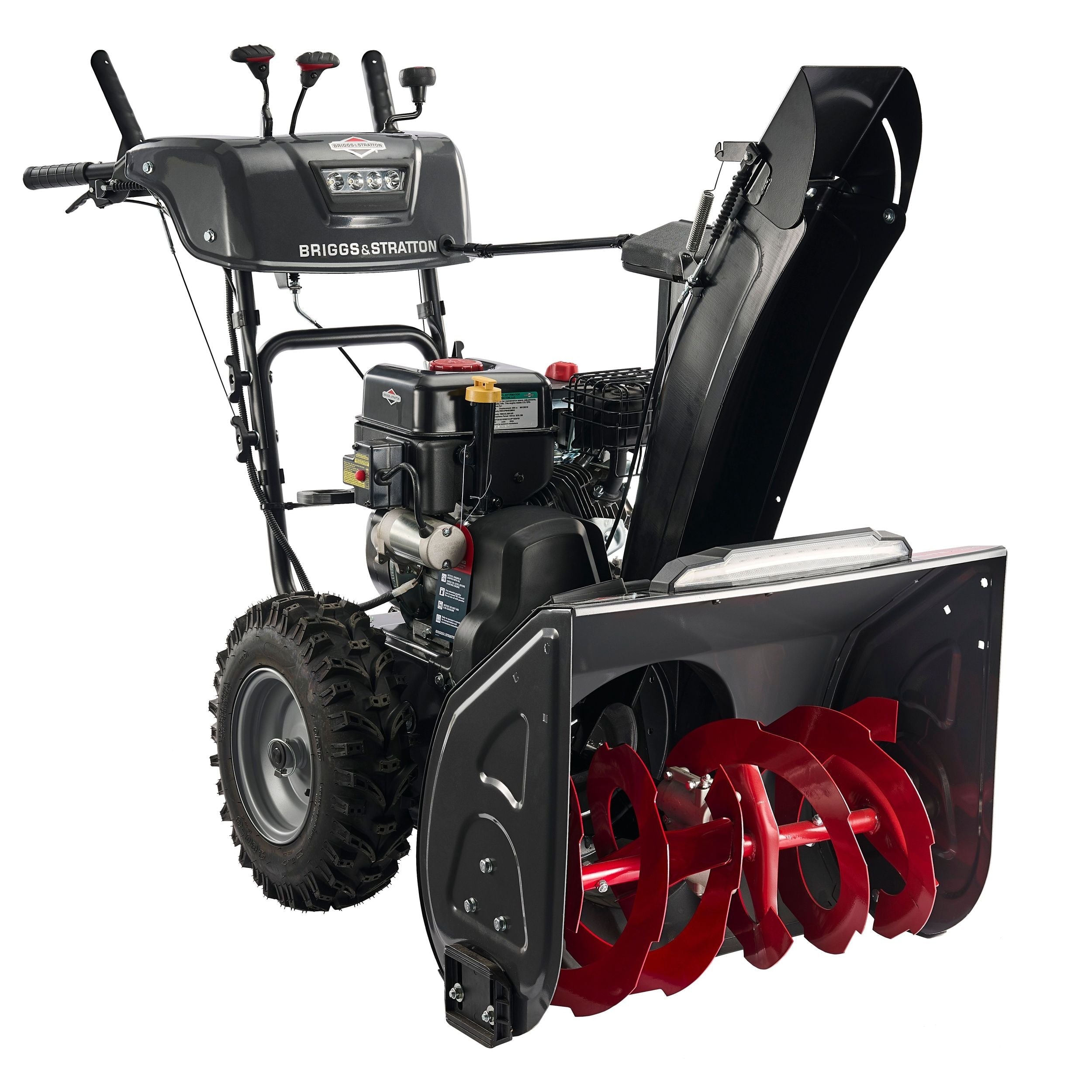 Briggs & Stratton 1696807 223cc 2-stufiger Gas-Schneebläser mit Elektrostart, 24-in