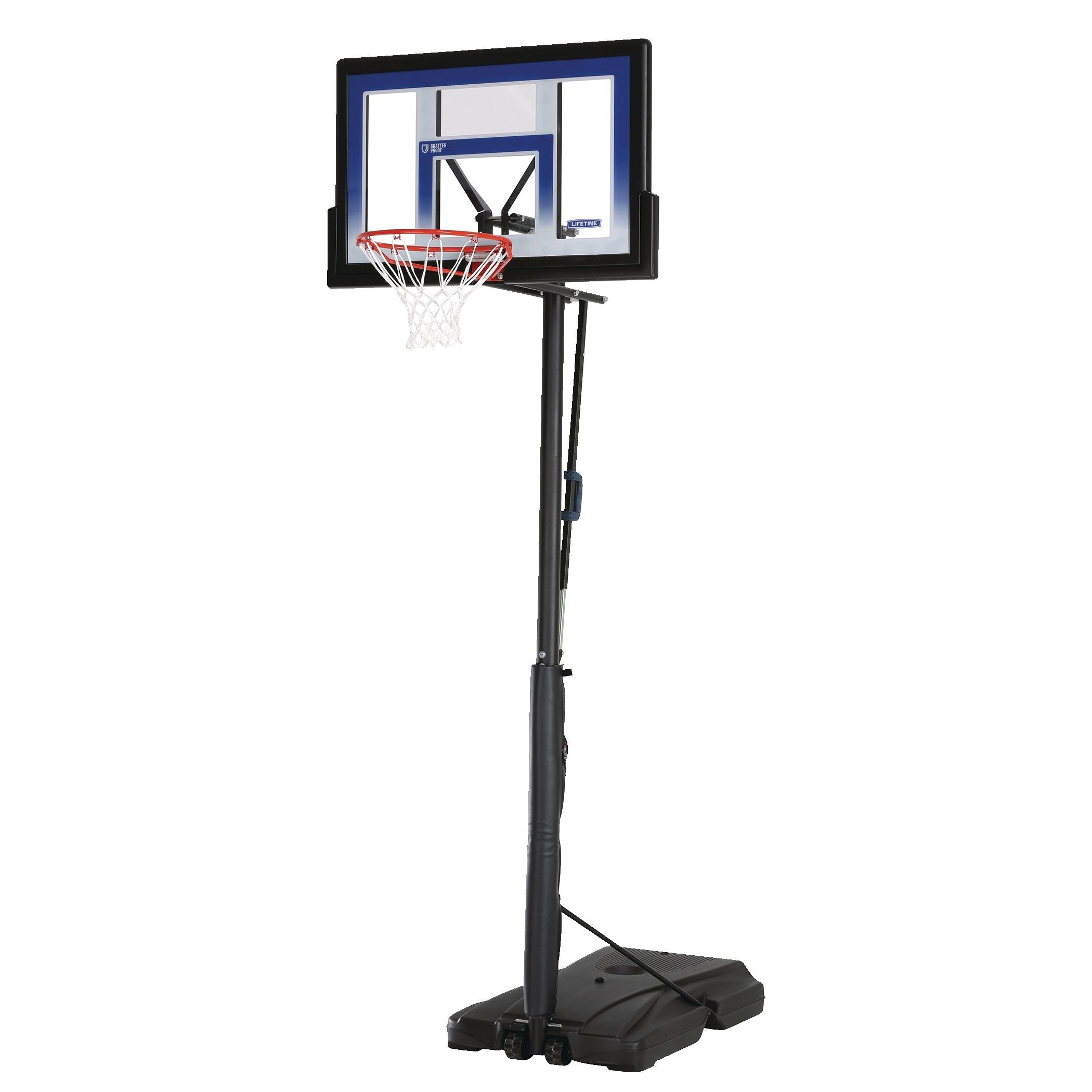 Lifetime tragbares verstellbares Basketball-Backboard, Reifen & Netzsystem, 48-in