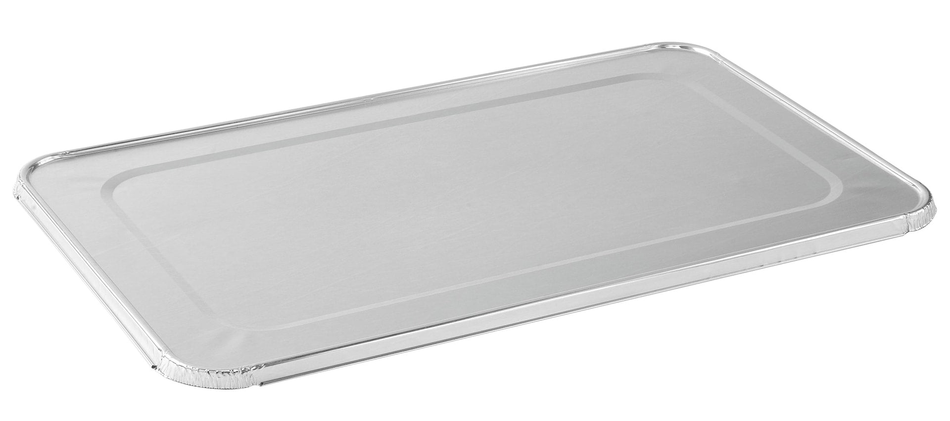 Rectangle Aluminiumfolie mit Dampfdeckel, Silber, 19-in, zum Backen/Kochen/Dampfen