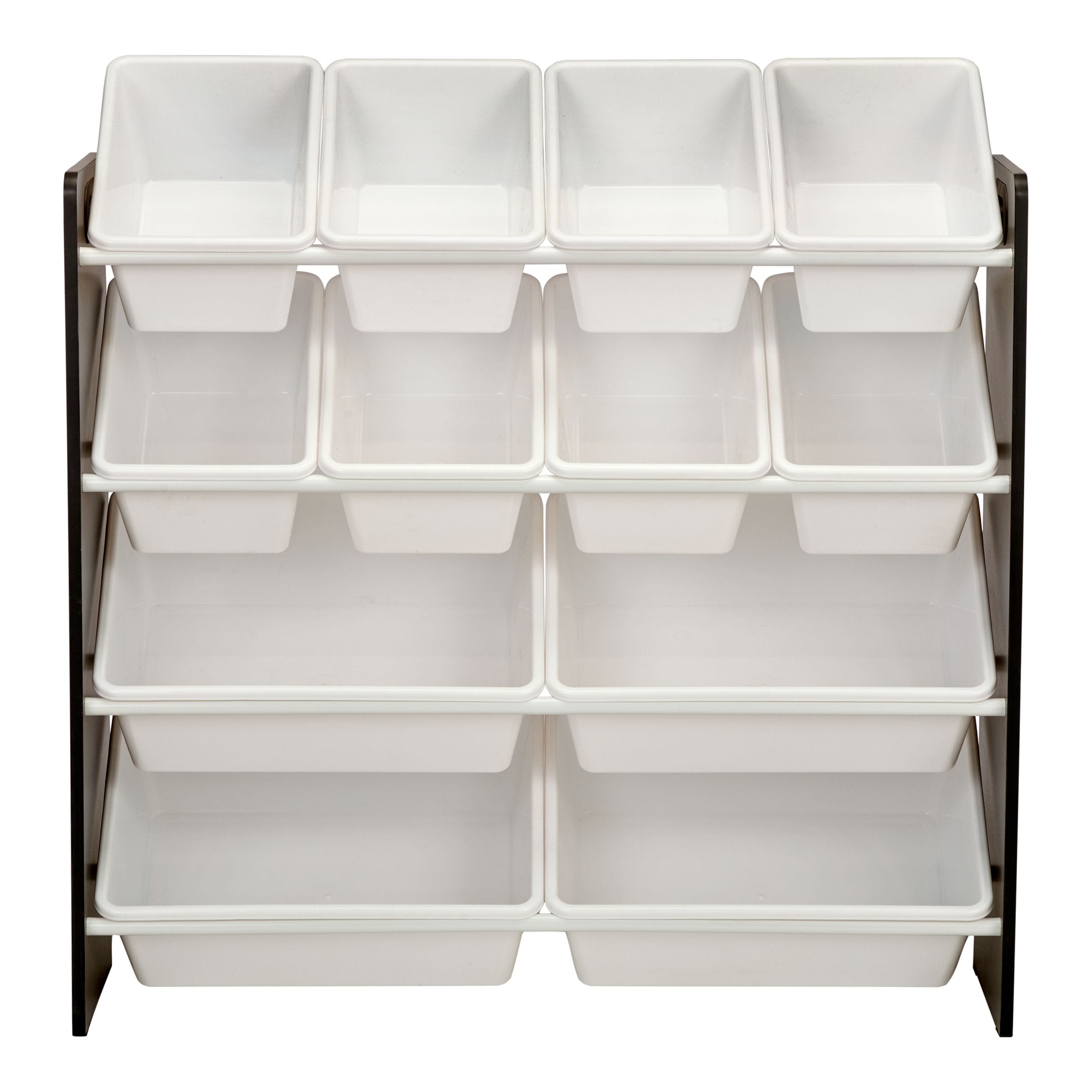For Living Fleck & Rost resistent robust 12-Bin Organisator, grau