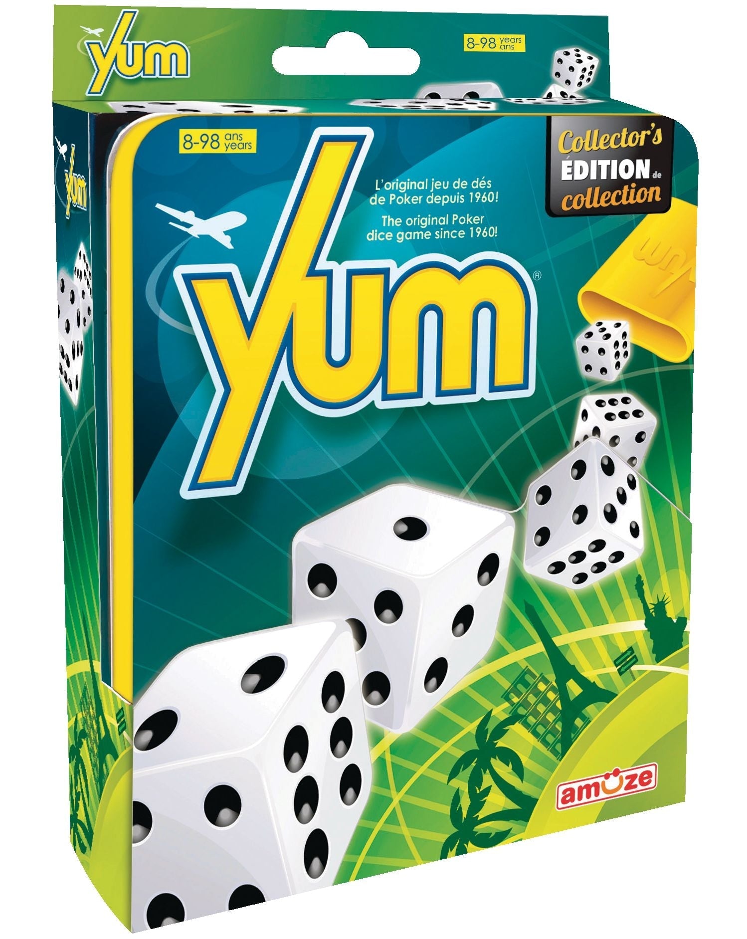 Editions gladius yum classic collector's edition poker-würfelspiel-set, ab 8 jahren