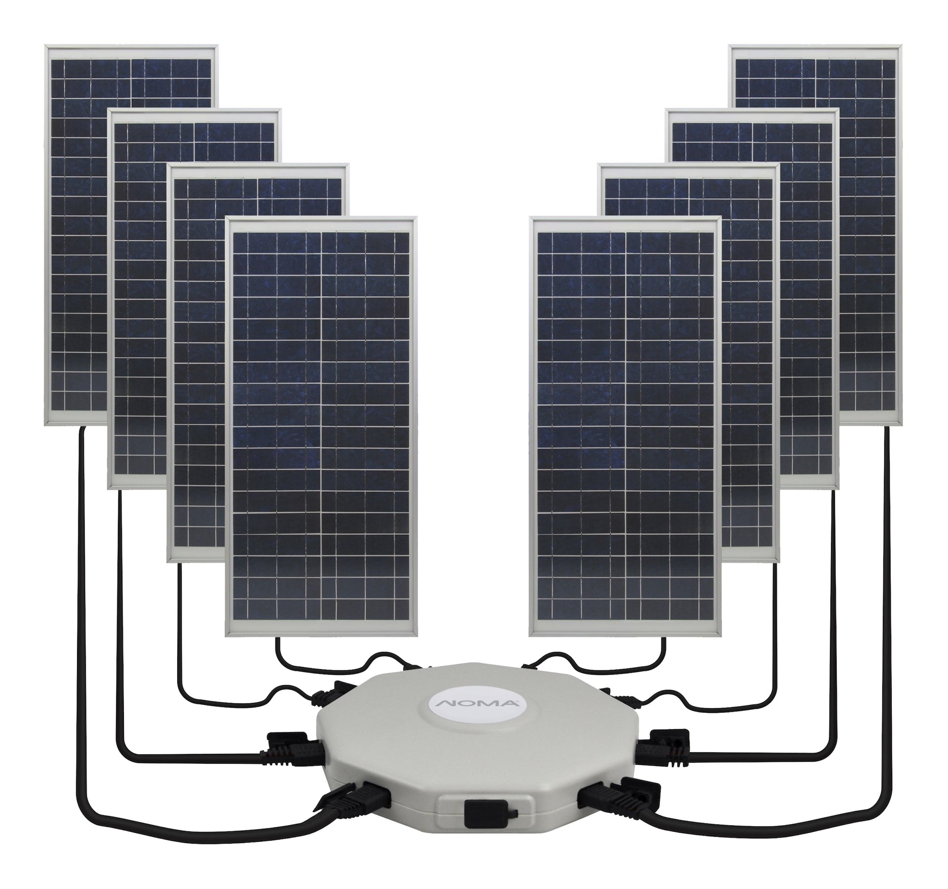 NOMA 8-in-1-Solarmodul-Hub