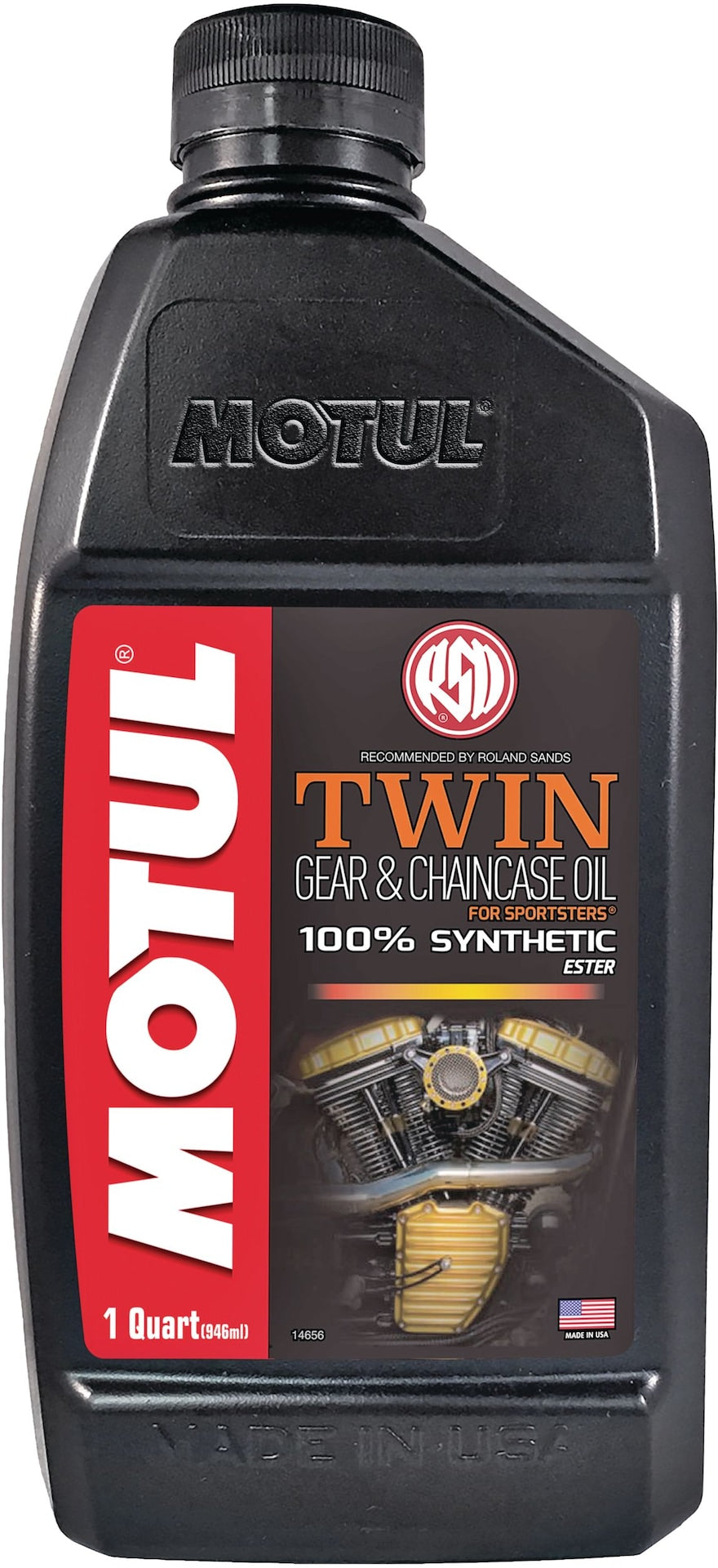 Motul Twin Synthetic Gear & Kettengehäuse Motorradöl, 946-mL