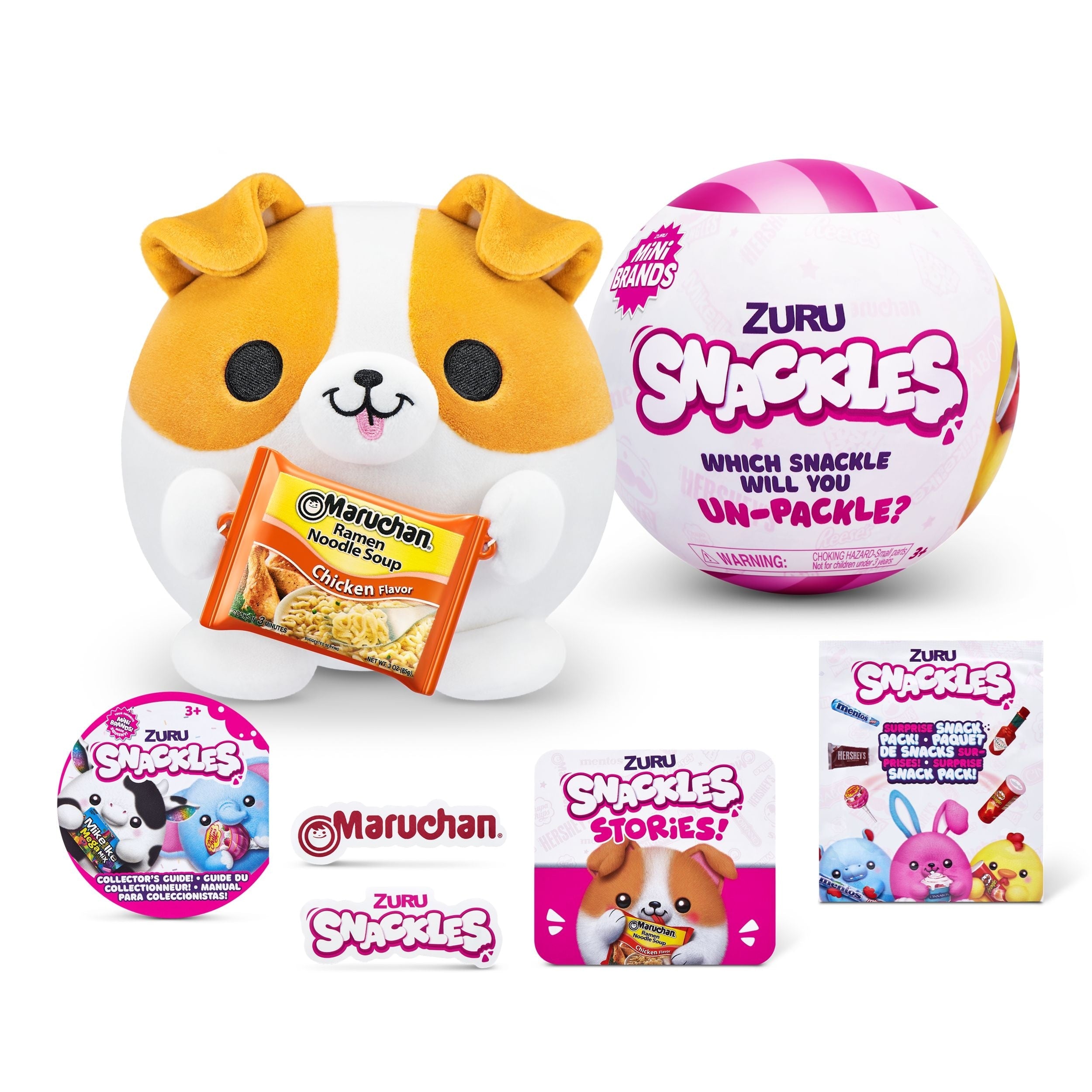 ZURU Snackles kleines Snackle Plüschspielzeug