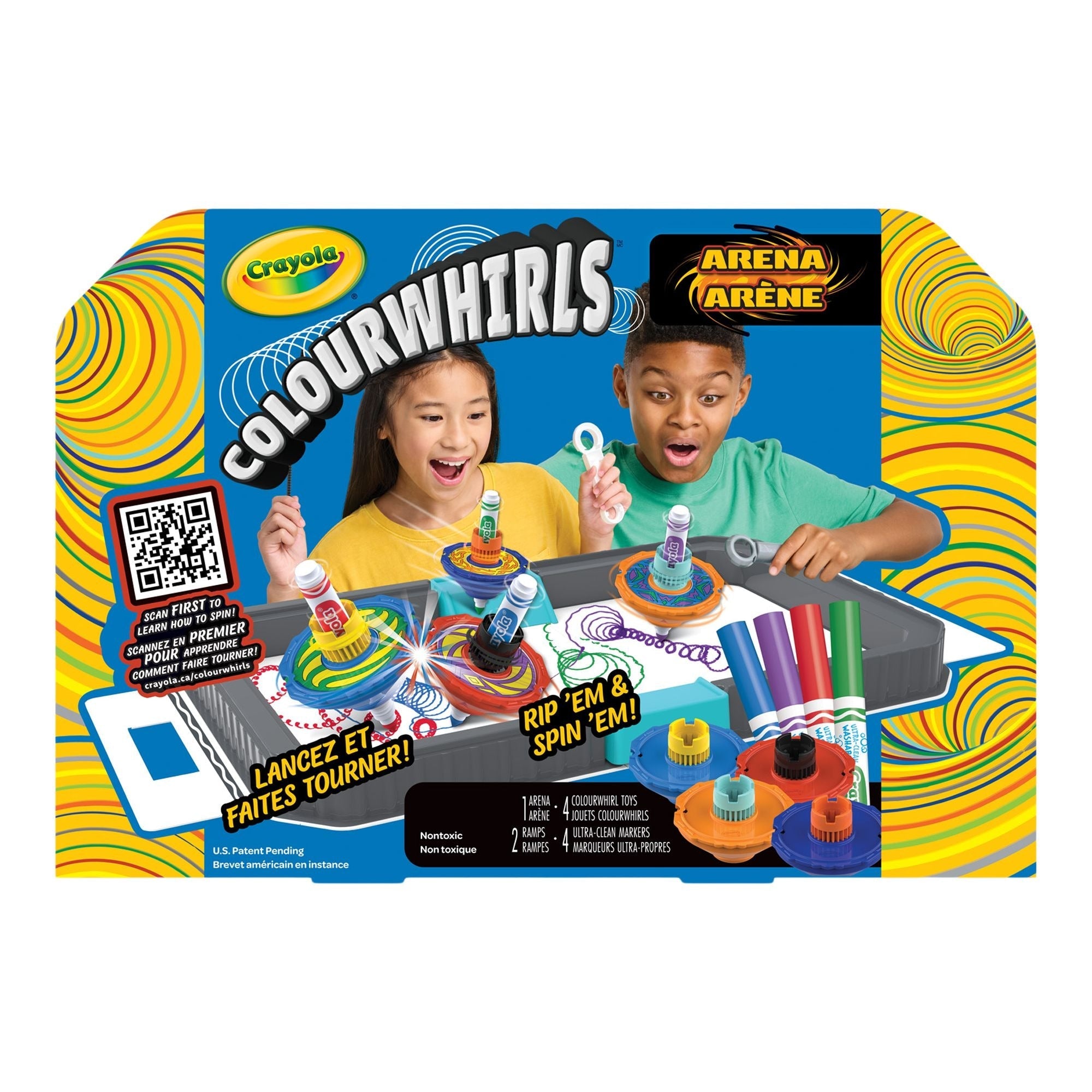 Crayola Colorwhirls 4-Spieler-Arena für Alter 6+