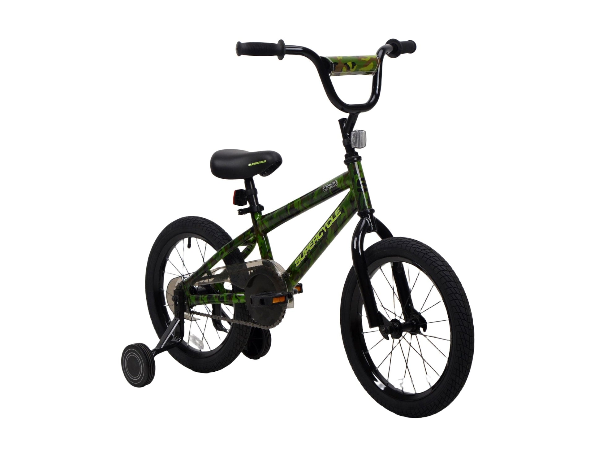 Supercycle Youth Bike mit Hi-Ten-Stahlrahmen, 16-in, Camo