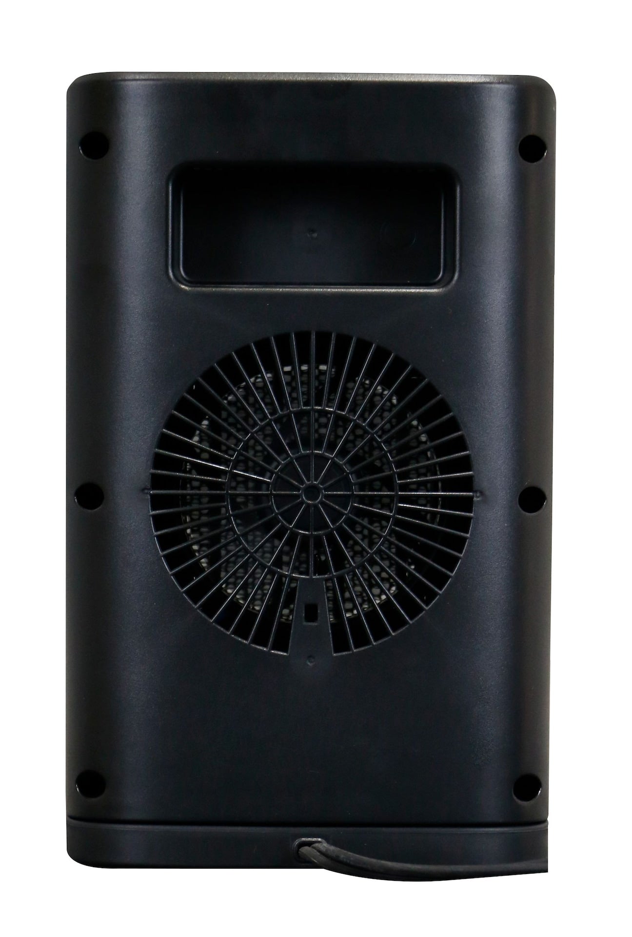 NOMA Digitale elektrische persönliche keramische Heizung mit Fernbedienung, 1500W, schwarz