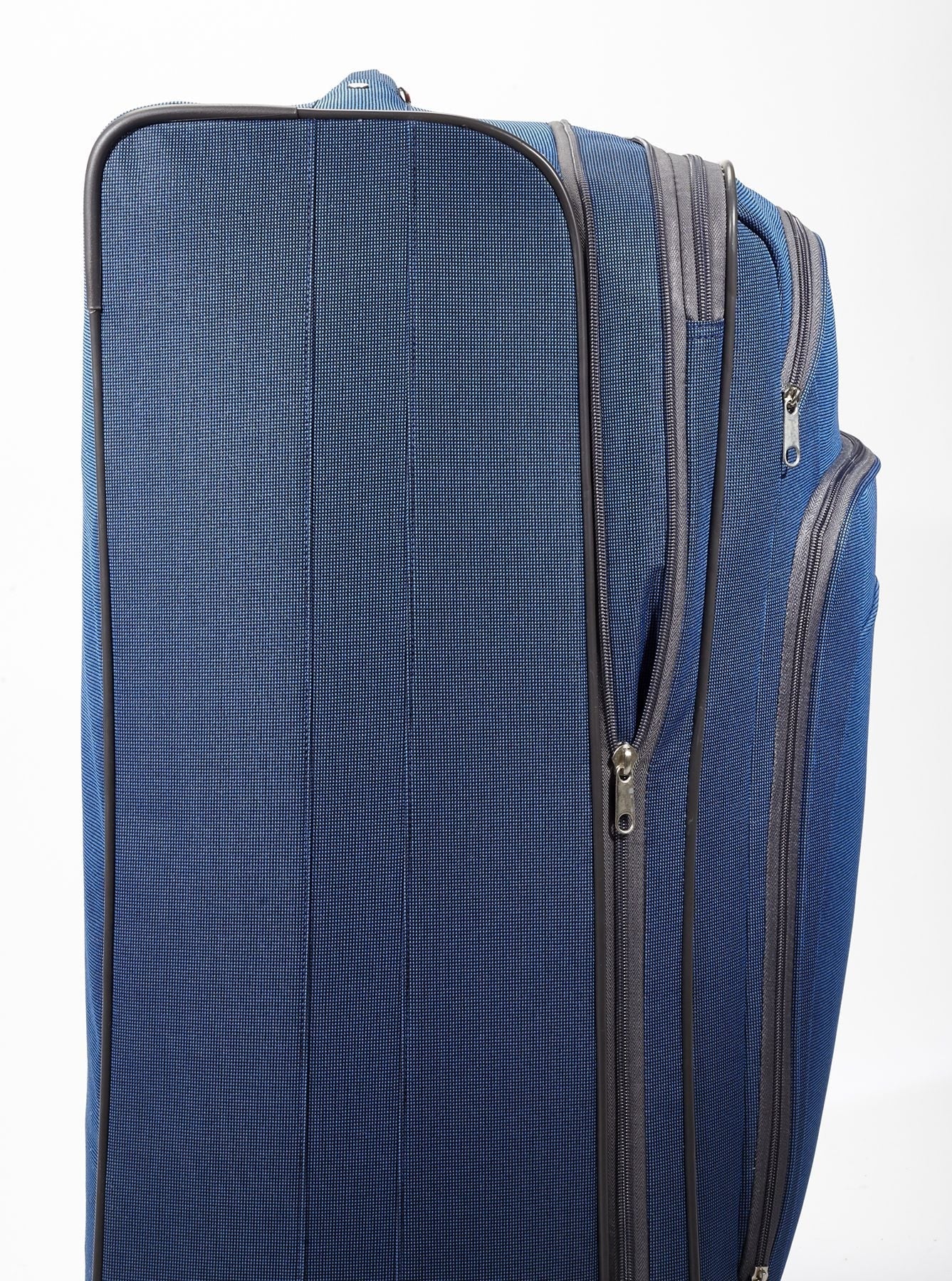 Outbound Coast Expandable Softside Spinner Wheel Reise 28-in Koffer, Nasstasche, blau