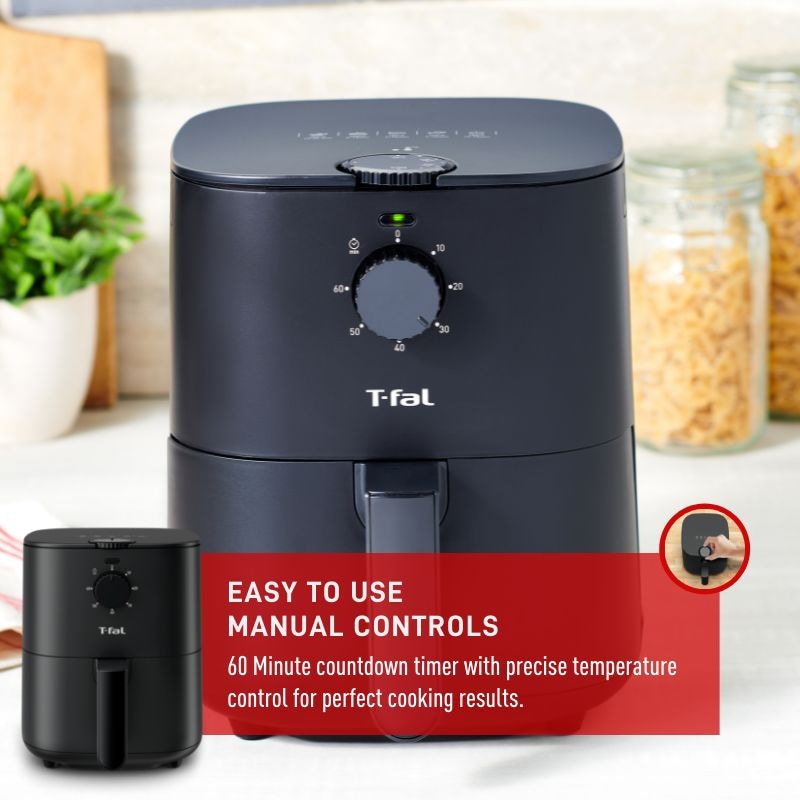 T-fal Fritteuse mit Antihaftkorb, 3,69-qt