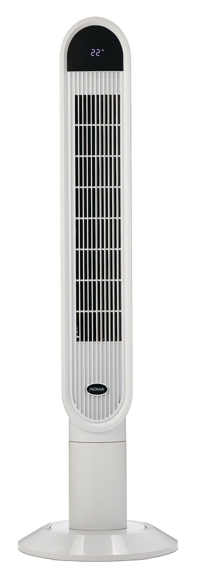 NOMA Schwingturmventilator, Fernbedienung, 3-Gang, weiß, 45-in