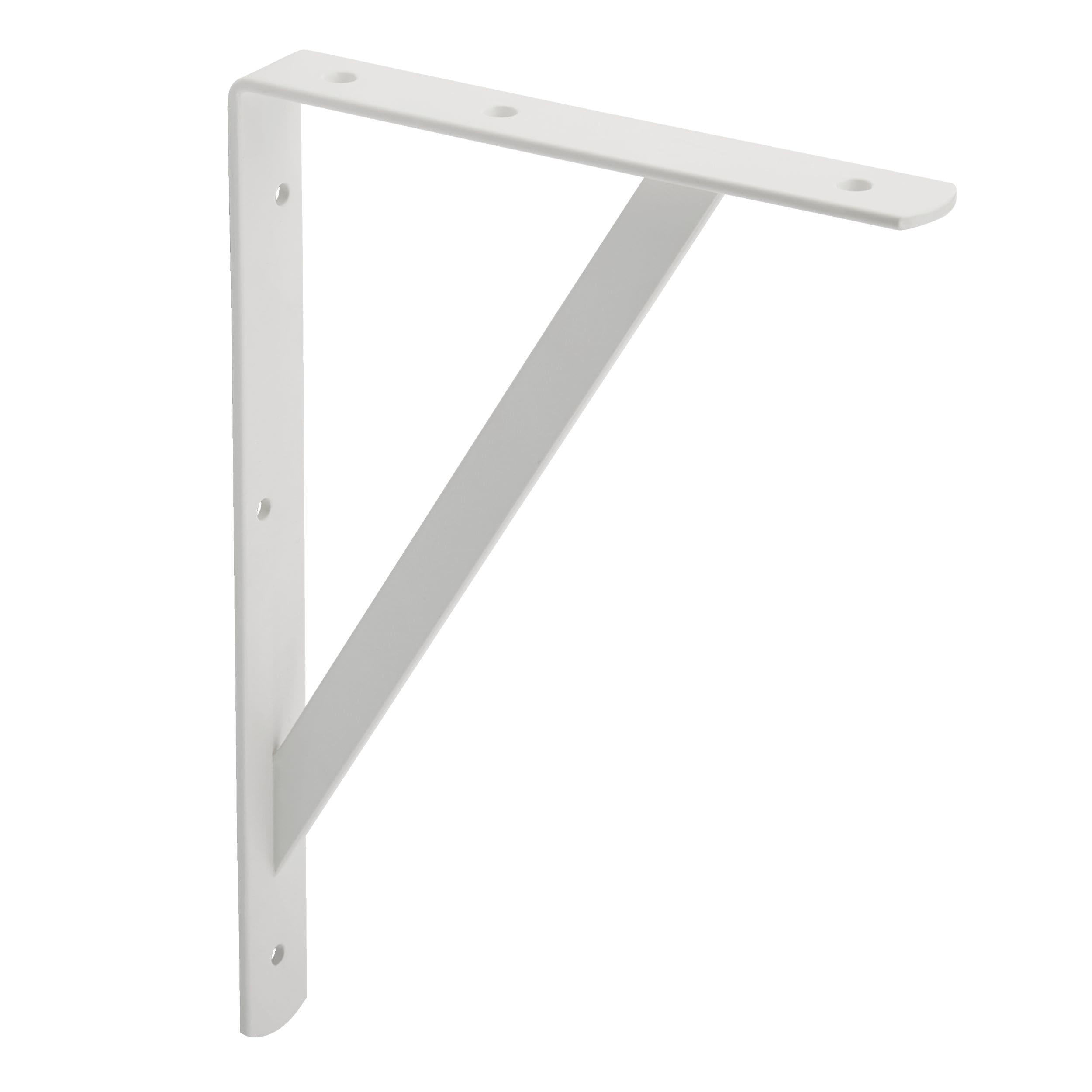 type A Schwerlastregalhalter, weiß, 8 x 12-in