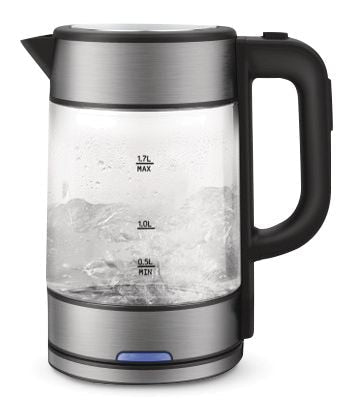 Vida by PADERNO Glaskessel mit variabler Temperatur, 1,7-l