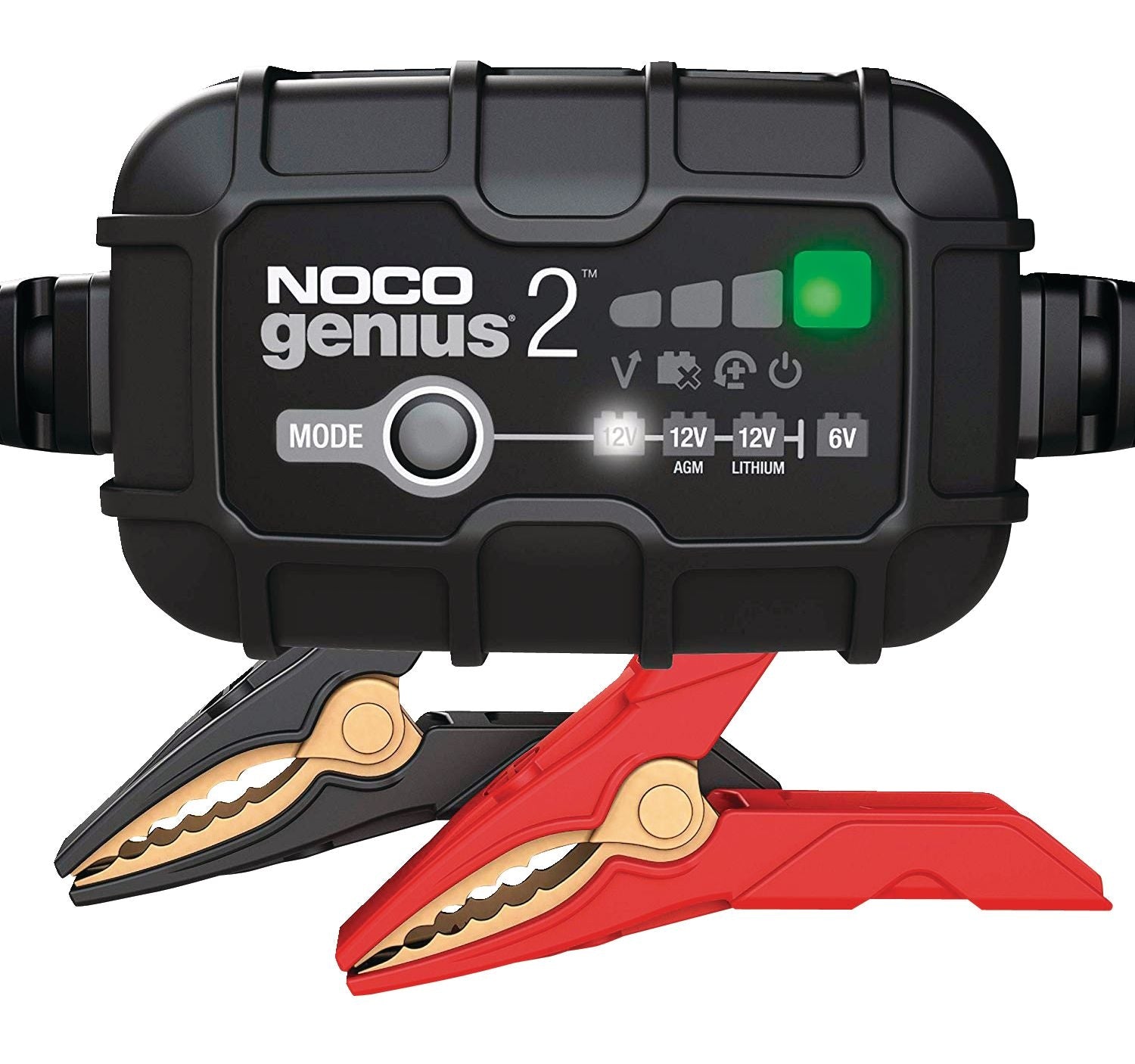 NOCO GENIUS2 intelligentes Batterieladegerät/Wartungsgerät/Desulfator, 2-Ampere, 6V/12V