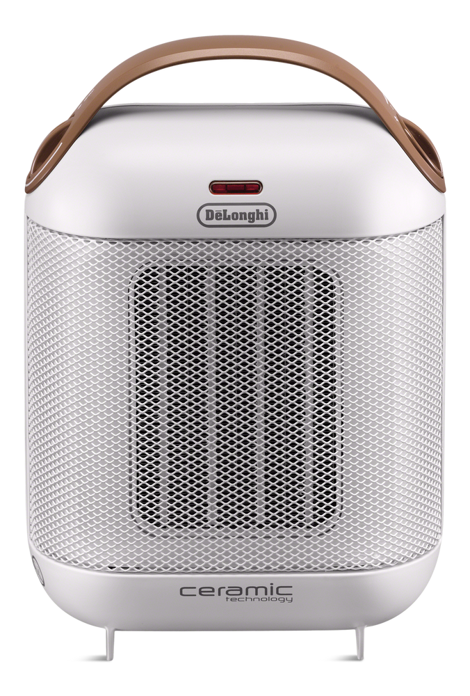 De'Longhi HFX30C15WCA Kapsel Keramiklüfterheizung, weiß