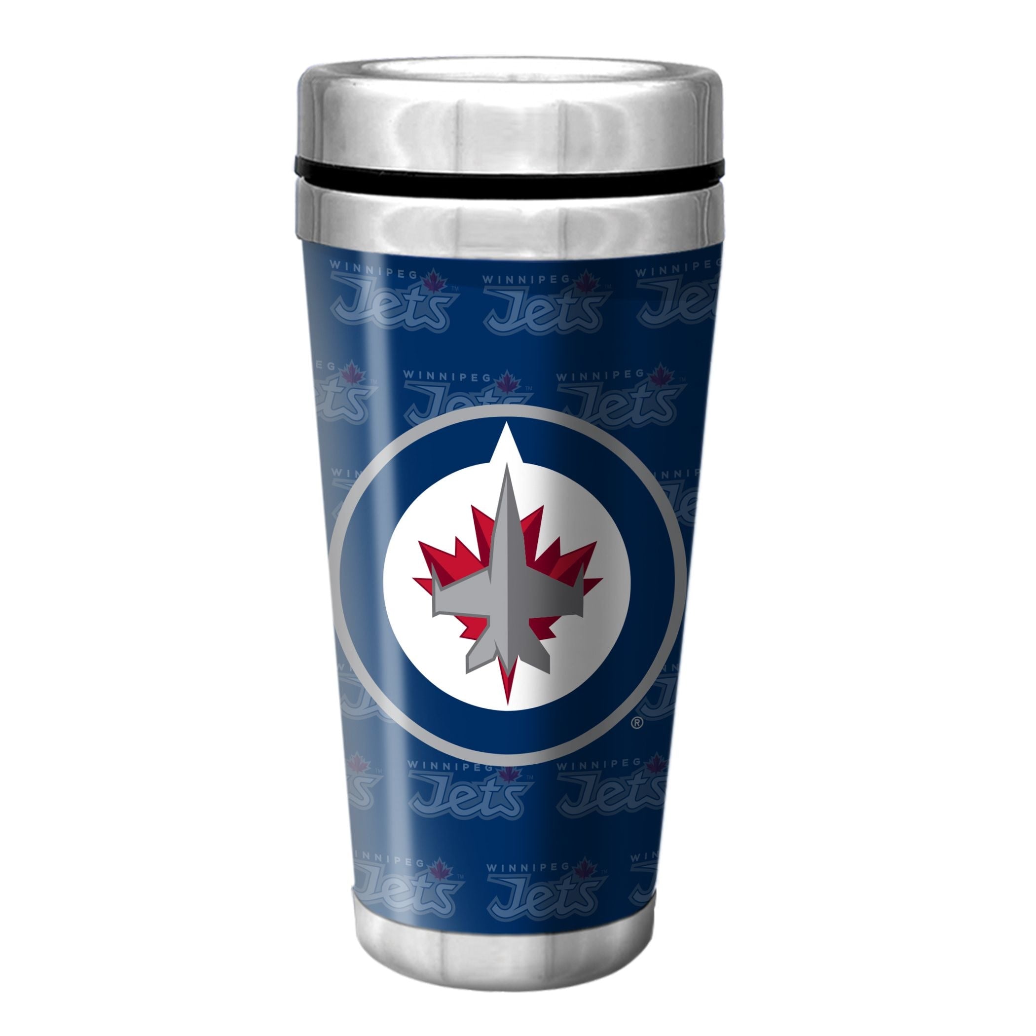 NHL Winnipeg Jets Full Wrap Tapeten Reisebecher, 14-oz