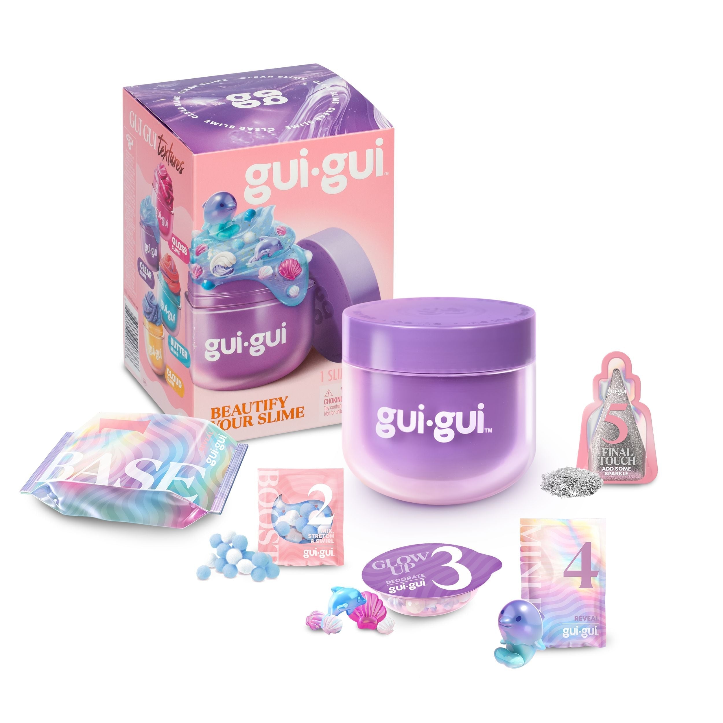 Gui Gui Schimmer Schleim, Einzelpackung