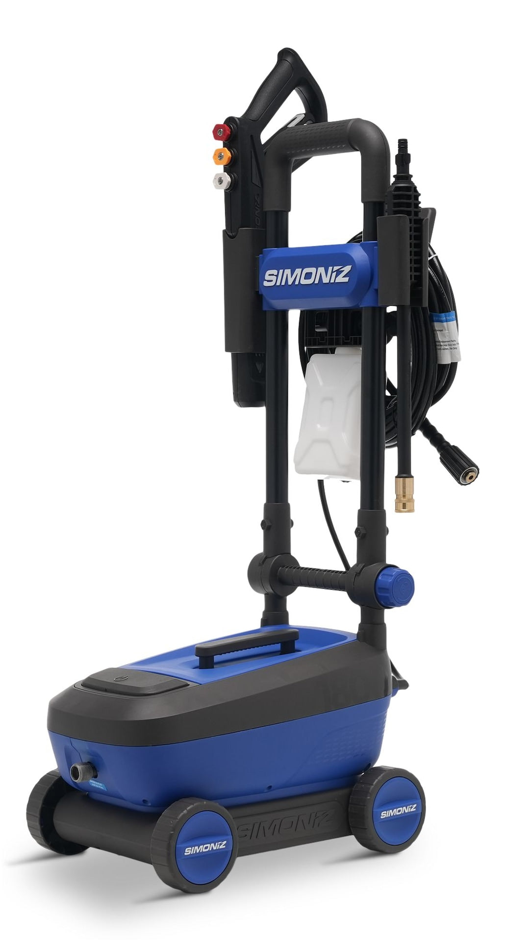 SIMONIZ 1800 PSI 1,75 GPM elektrische Leistungsdruckwaschmaschine mit klappbarem Griff