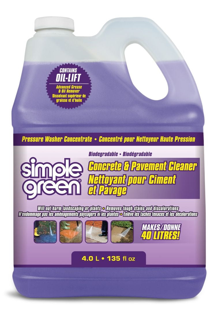 Simple Grünbeton & Straßendruckwaschmittel, 4L