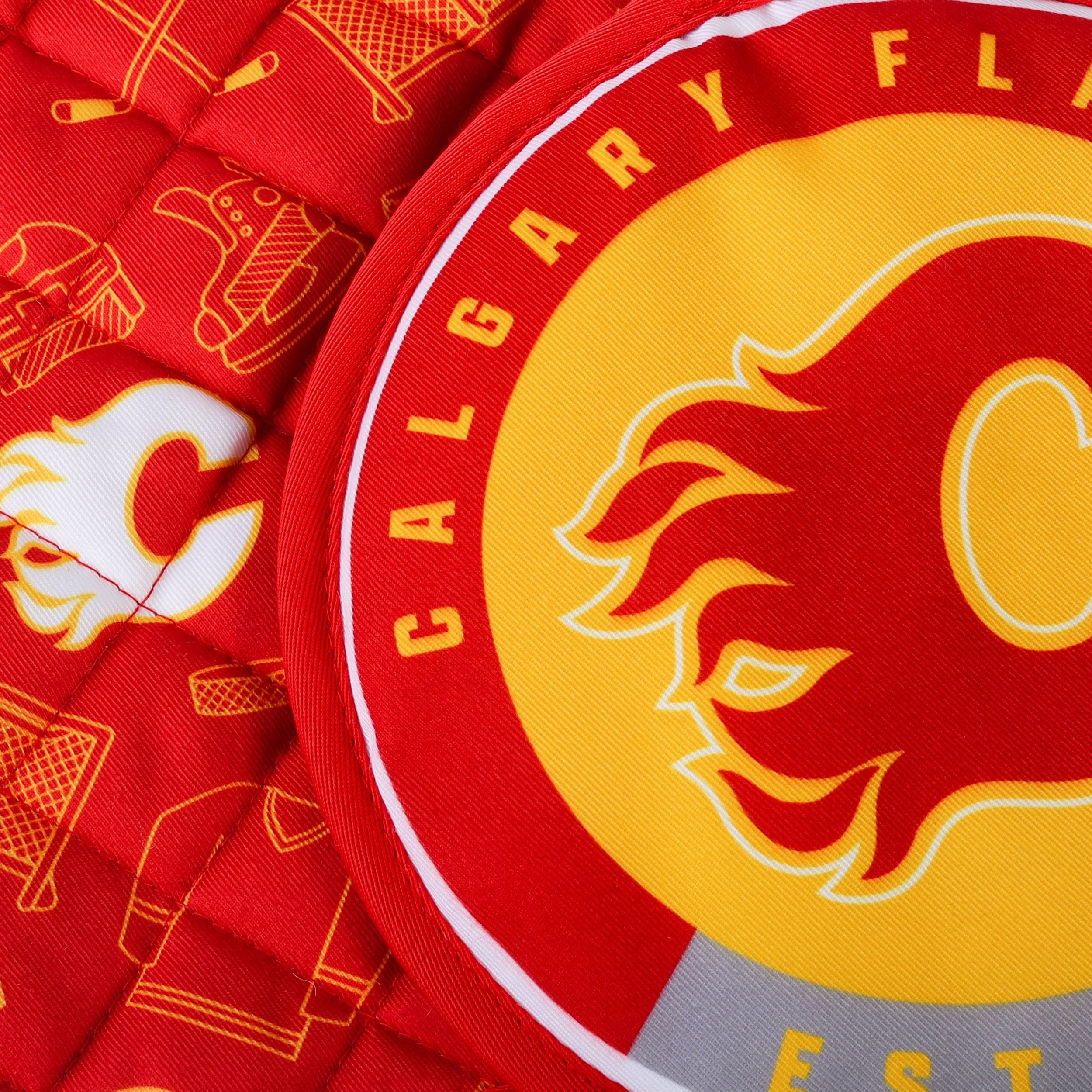 NHL Calgary Flames Küchenofen-Händlersatz, 2-pc