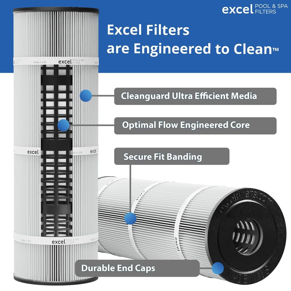 Spa Filter 6 x 9-in, Gewinde
