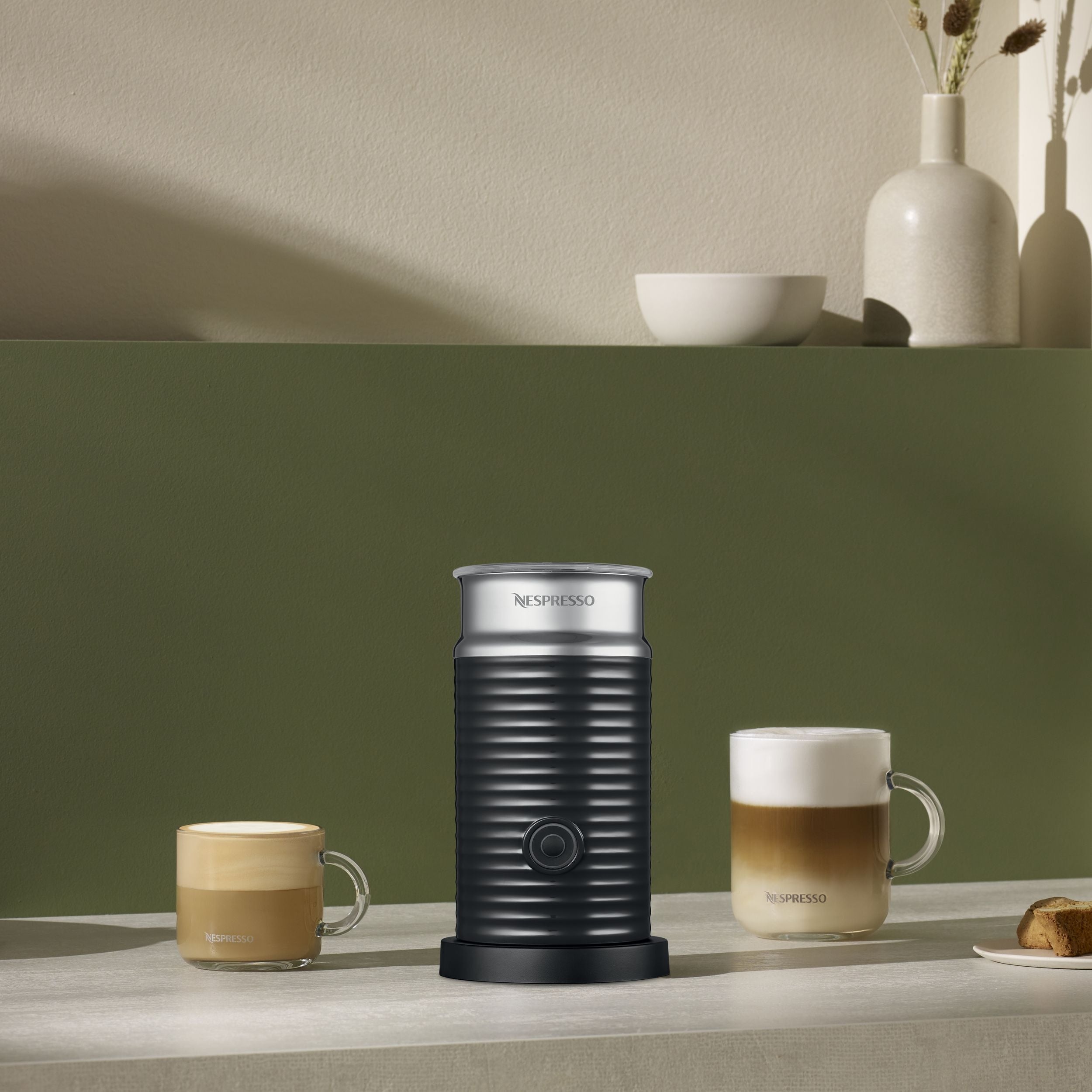 Nespresso aeroccino 3 One-Touch-Milchschäumer, 240 ml
