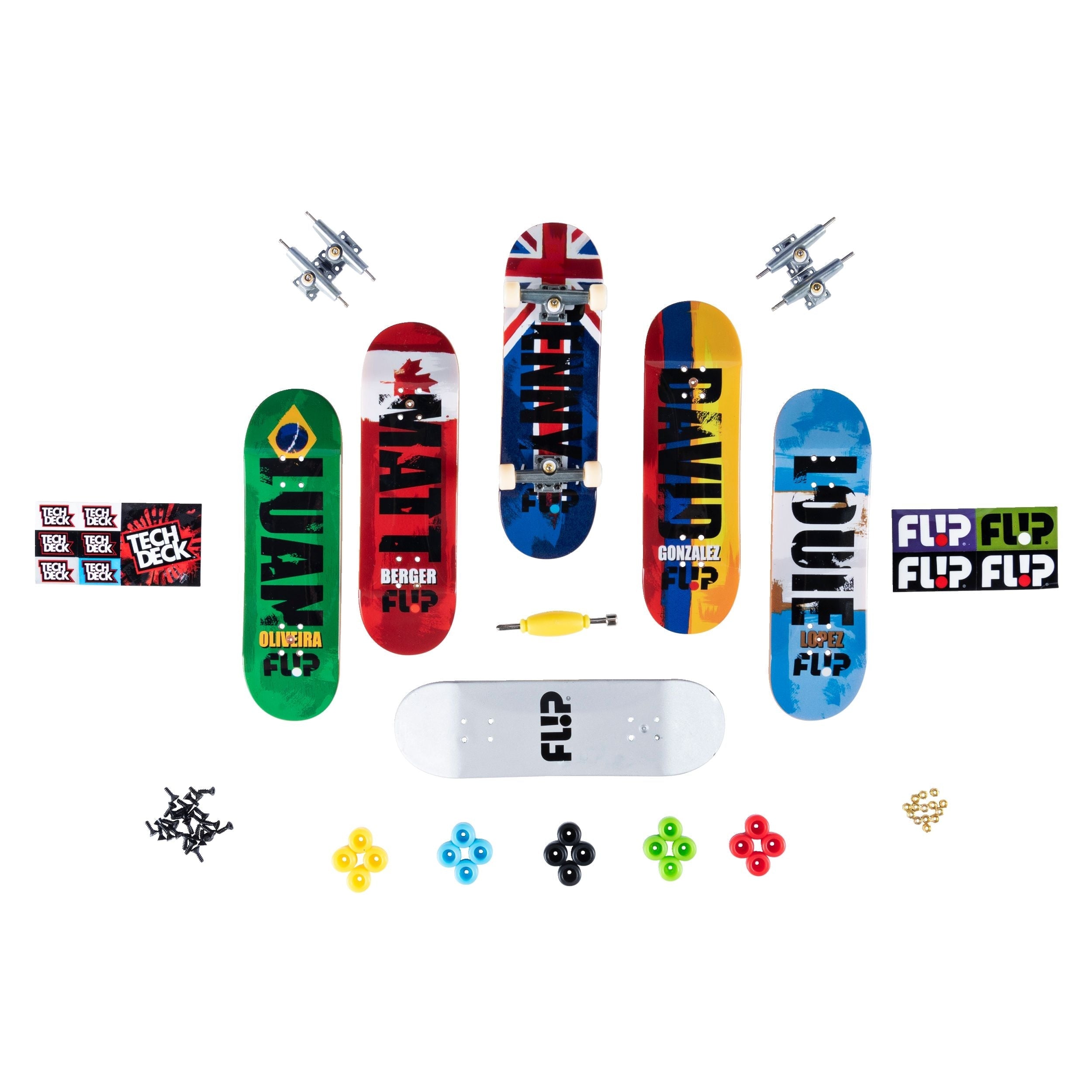 Tech Deck Sk8shop finberboard bonuspack, alter 6+, 6-pk