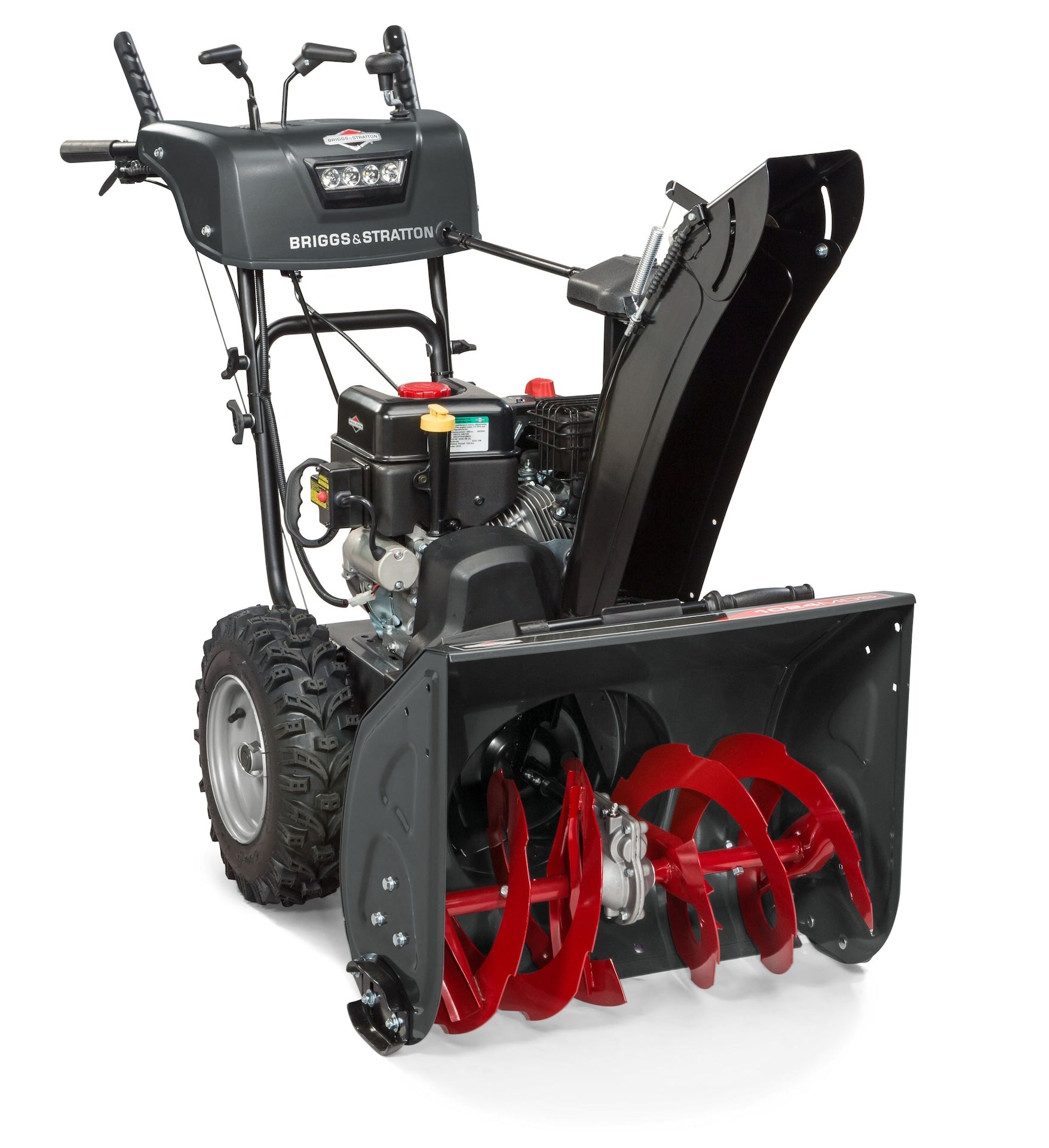 Briggs & Stratton 1696807 223cc 2-stufiger Gas-Schneebläser mit Elektrostart, 24-in