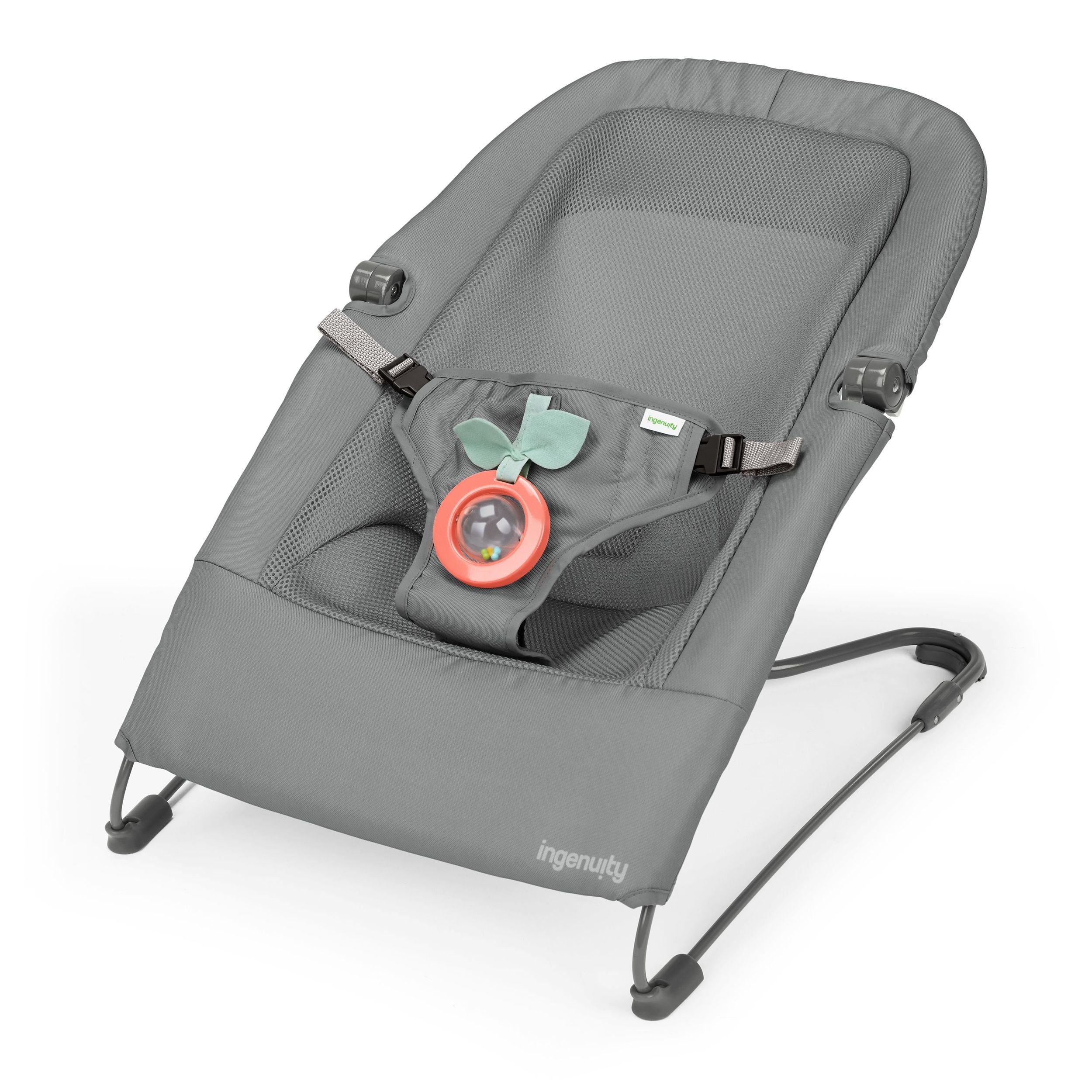 Ingenuity HPP Fold Flat Baby Bouncer, grau