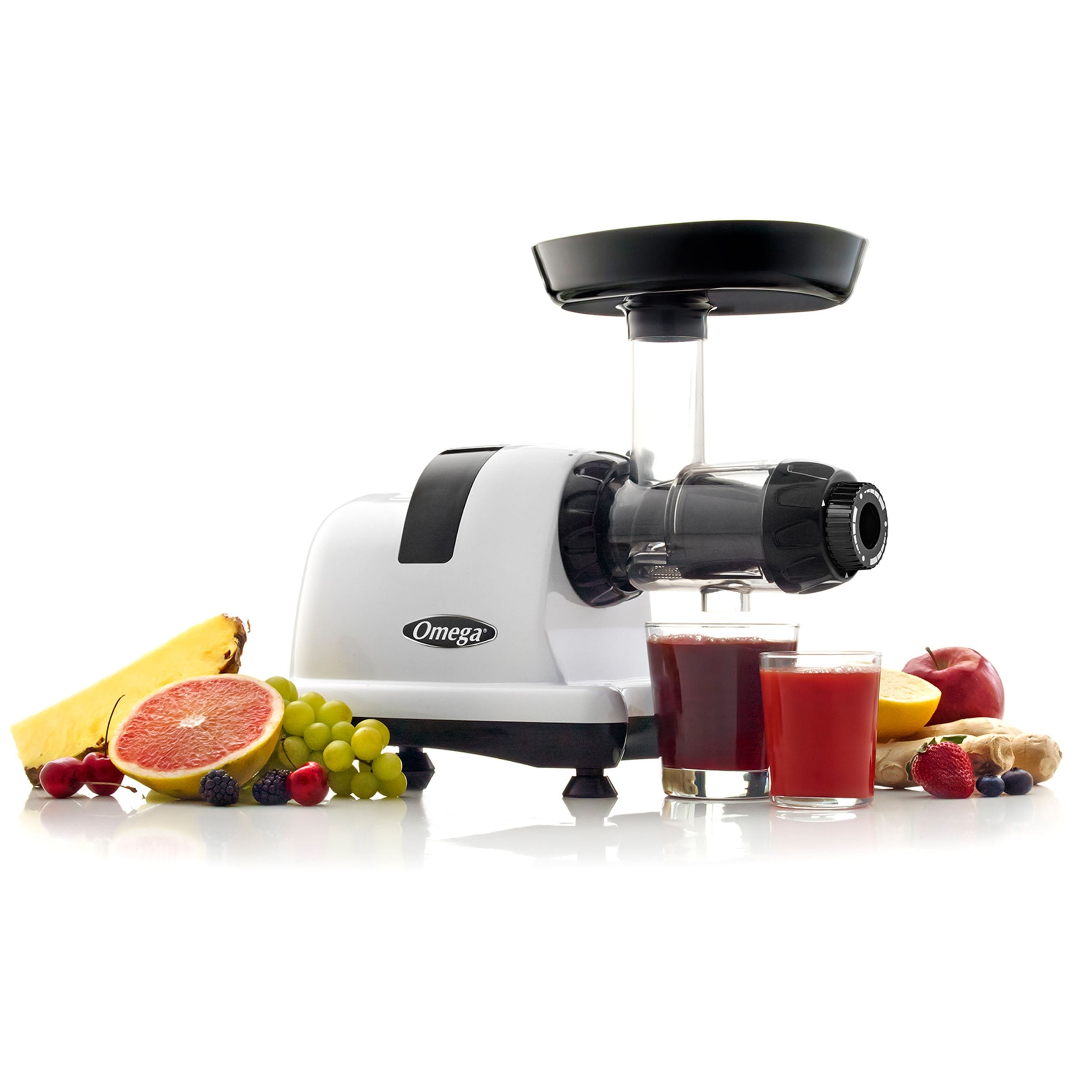 Omega Horizontal Slow Juicer, 150W, 4 Tassen