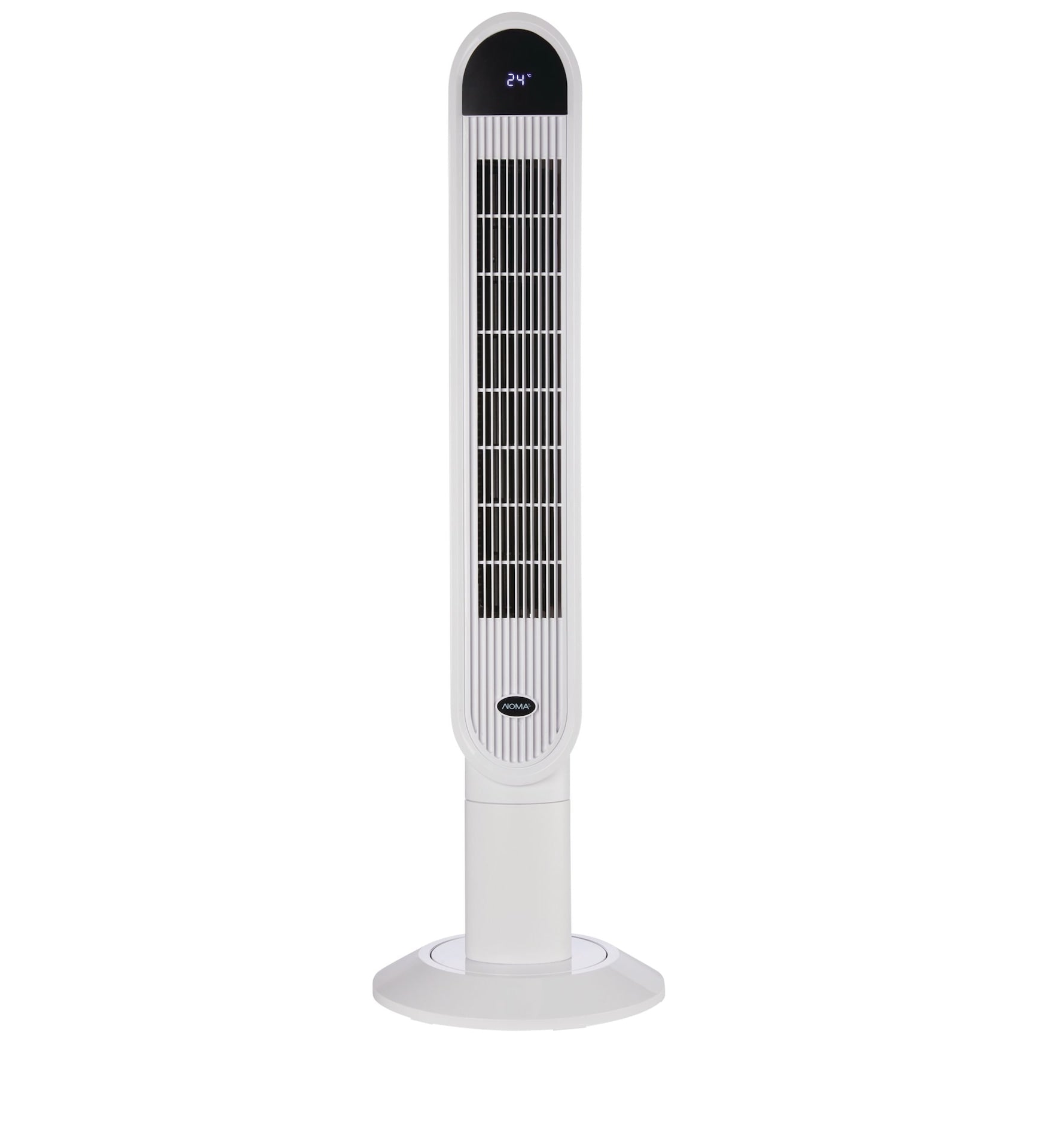 NOMA Schwingturmventilator, Fernbedienung, 3-Gang, weiß, 45-in