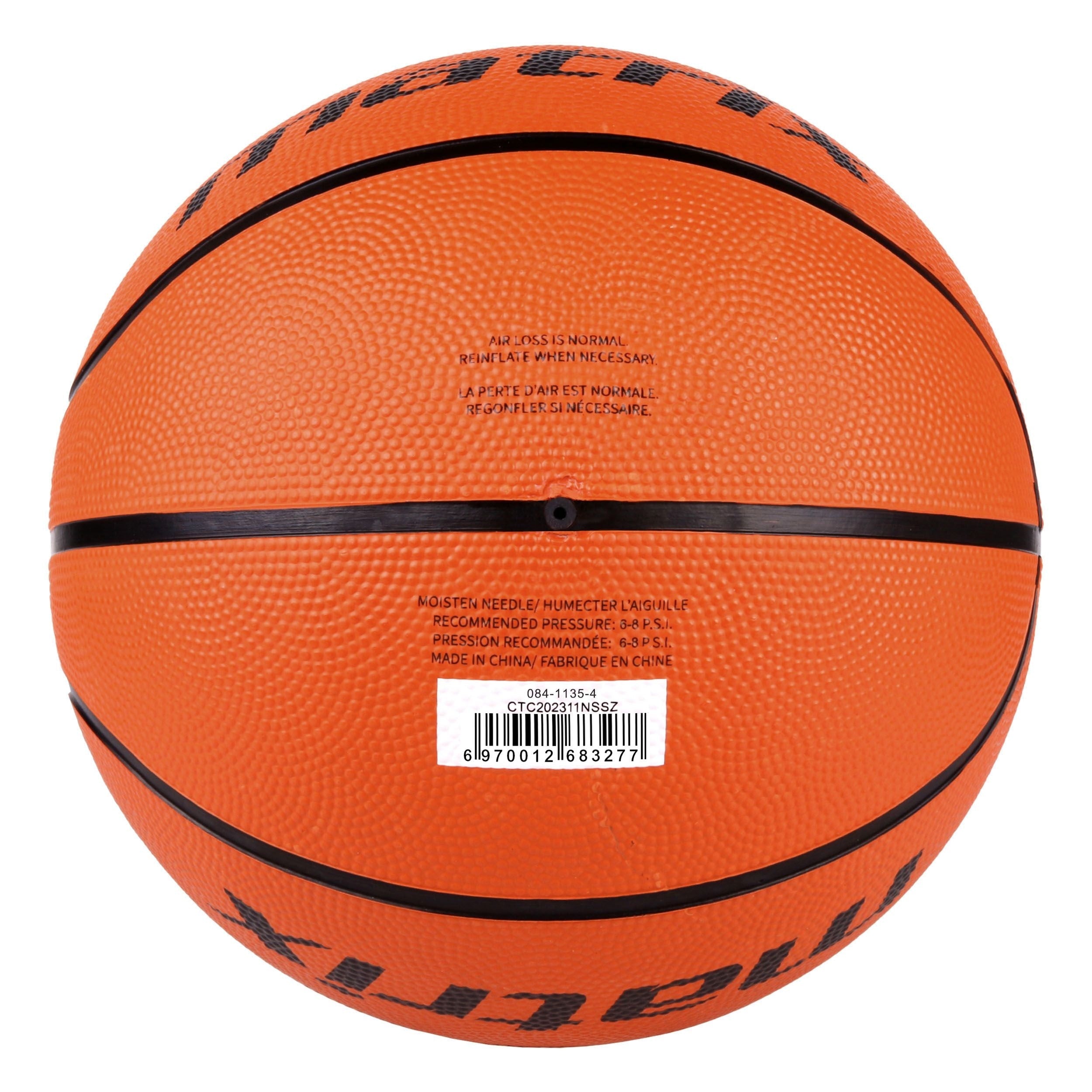 Matrix Kleiner Gummibasketball für Kinder, Größe 3 (22,5-in)