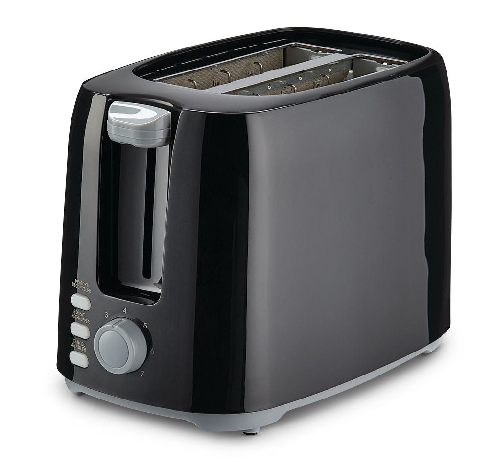 MASTER Chef Breitschlitz-Toaster mit 7 Einstellungen, schwarz, 2-Scheiben