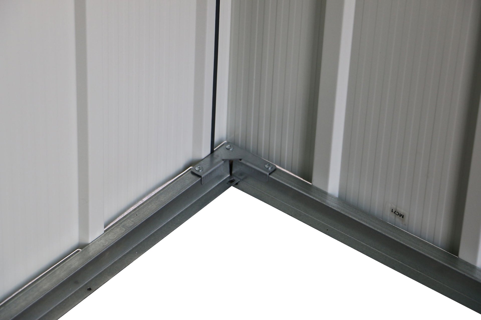 Duramax Metall-Außenlagerhaus mit Stahlrahmen, dunkelgrau, 10-1/2-ft x 8-ft