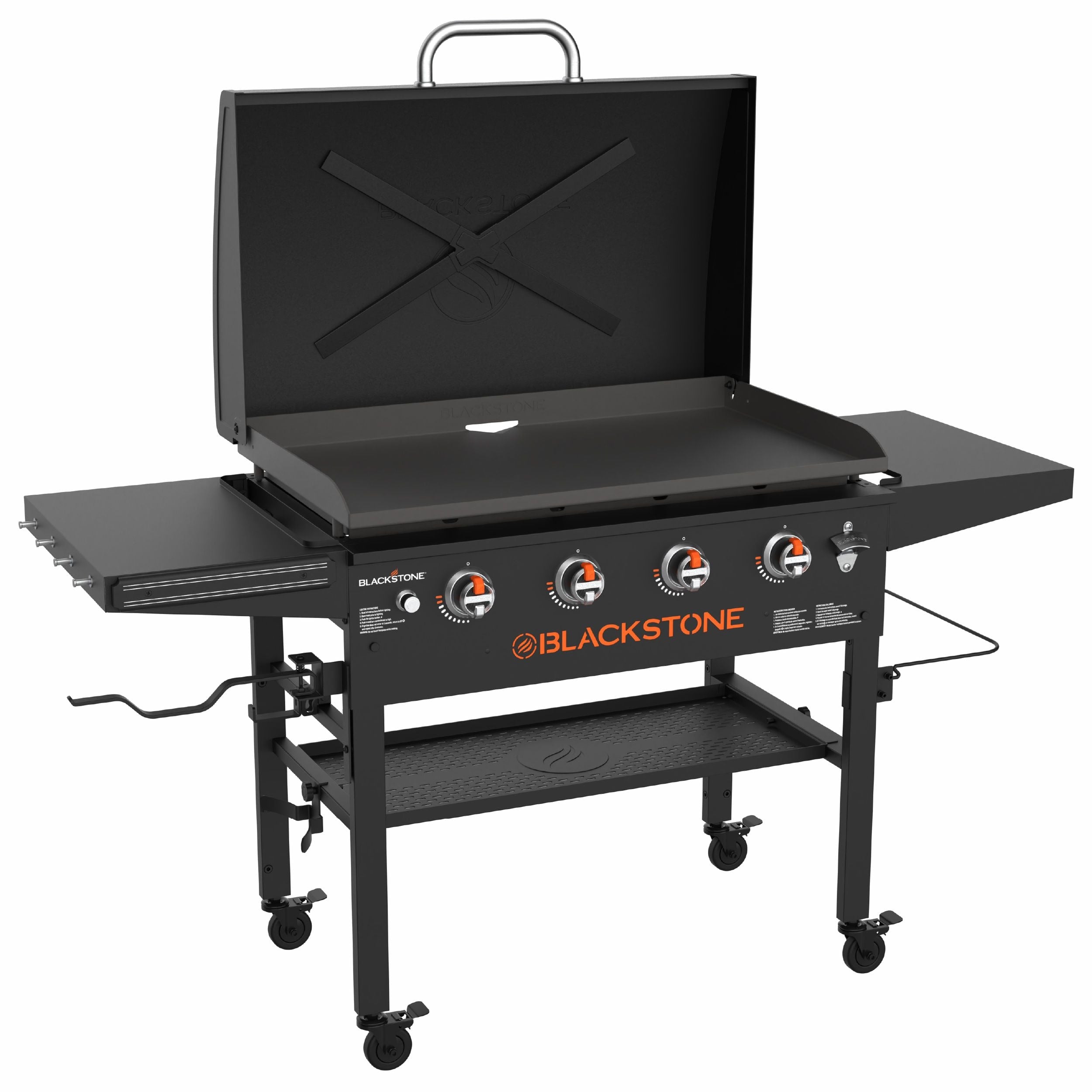 Blackstone 4-Brenner LP Gas tragbarer Raster mit Deckel, 36-in