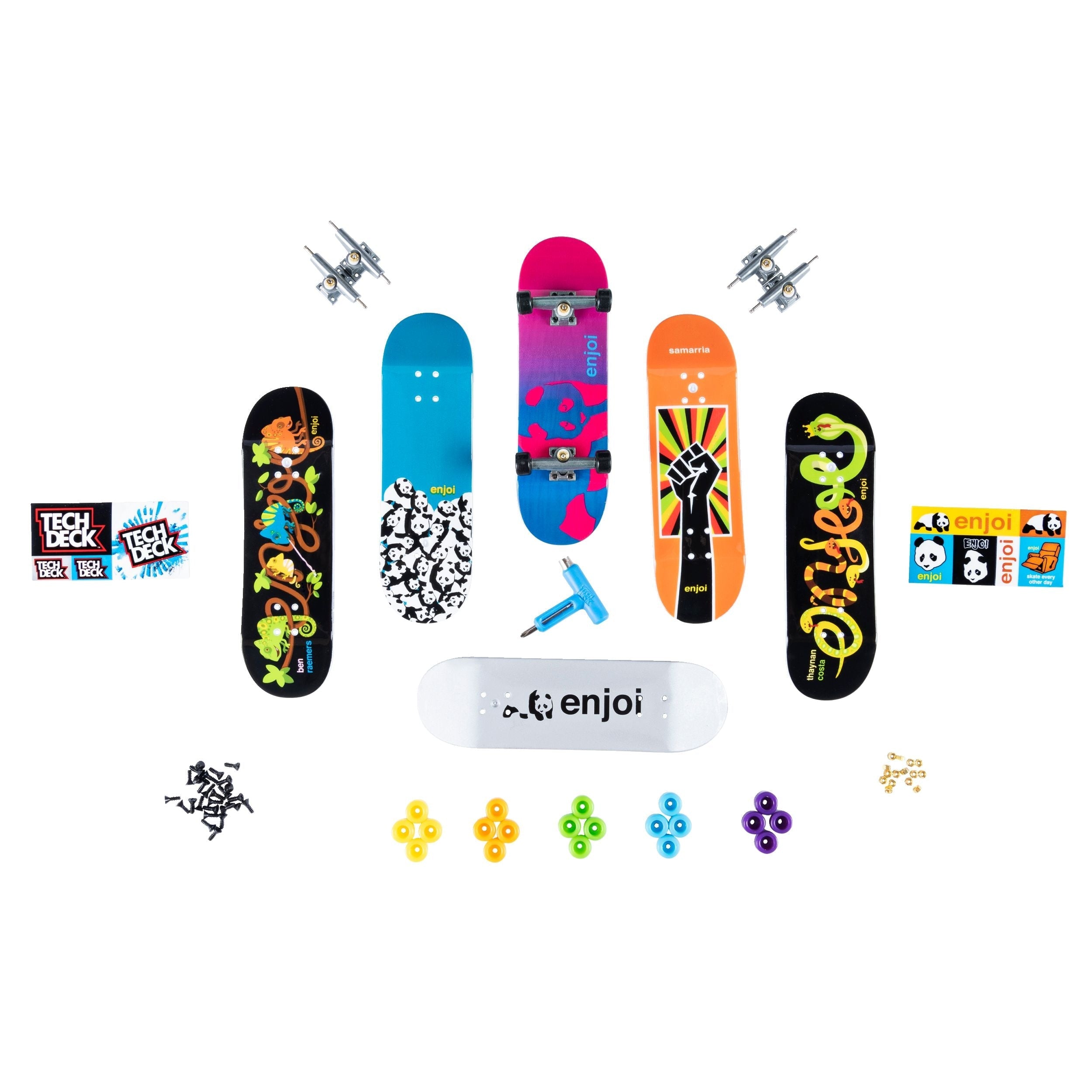 Tech Deck Sk8shop finberboard bonuspack, alter 6+, 6-pk