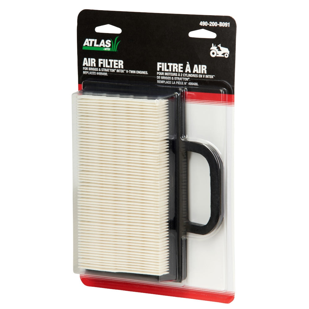 Briggs & Stratton Rasenzugmaschinen-Austauschluftfilter, Twin-Intek, Kartusche/Vorreinigungsgerät