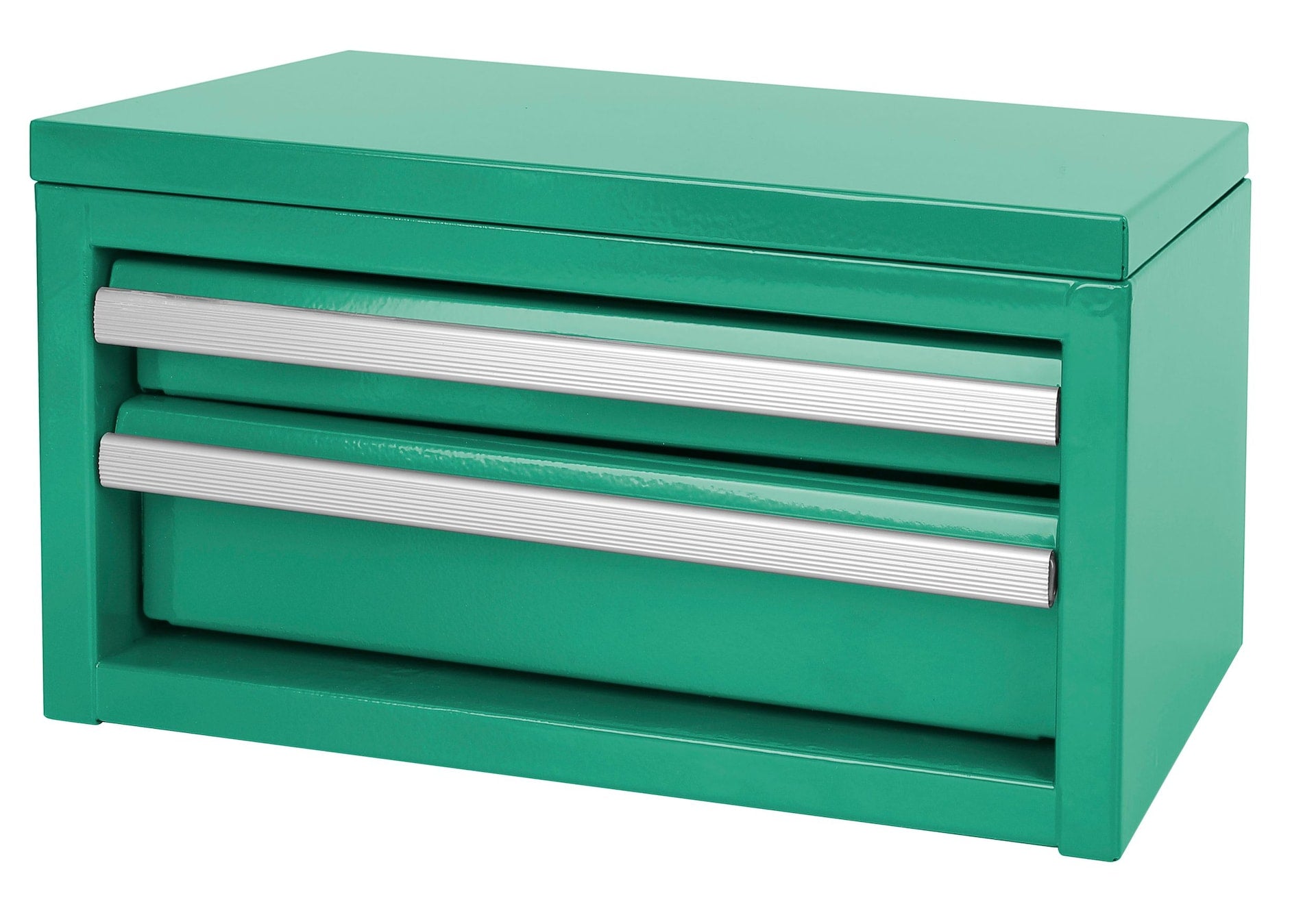 Mastercraft Mini-Toolbox mit 2 Schubladen, Smaragd