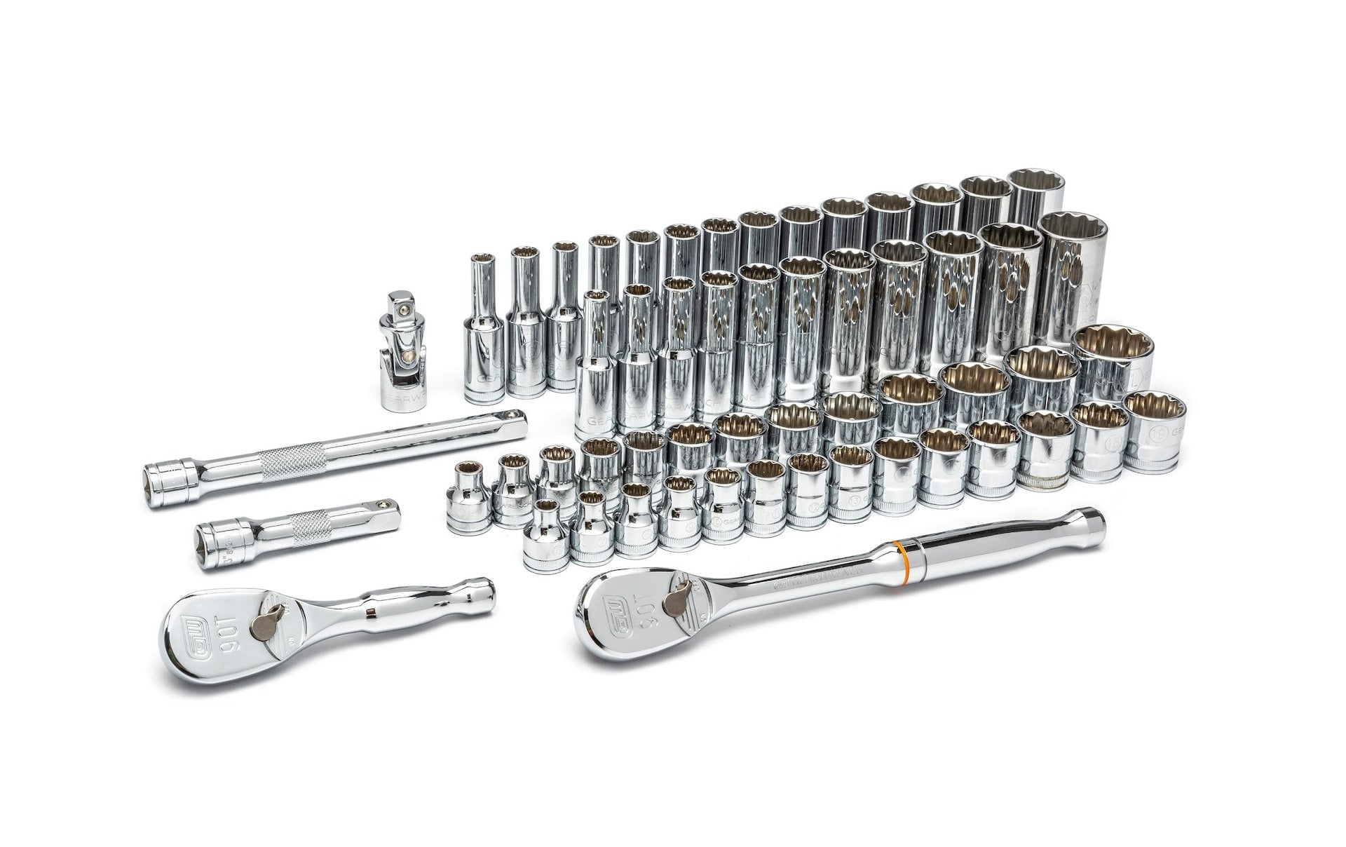 GearWrench 3/8-in-Antriebswerkzeugaufnahme 57-pc, Verchromung