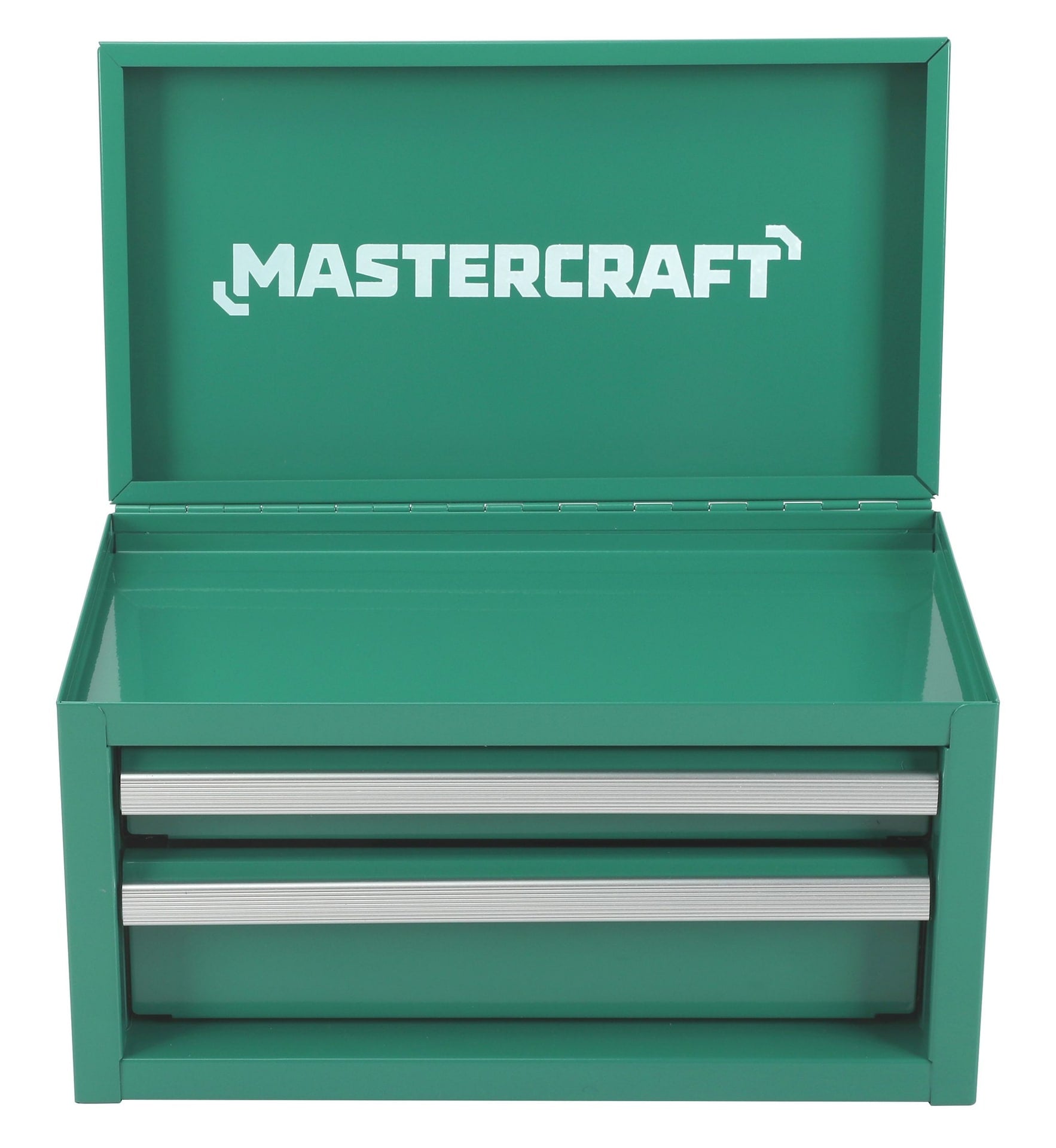 Mastercraft Mini-Toolbox mit 2 Schubladen, Smaragd