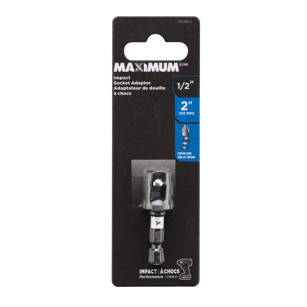 MAXIMUM 2-in-Buchsenadapter, 1/2-in