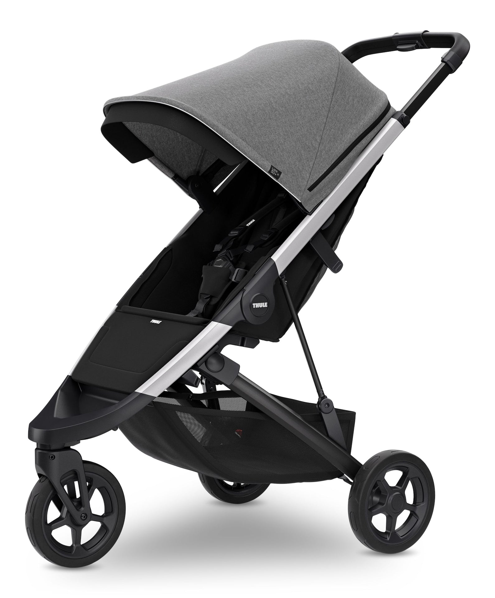 Thule Feder leichte Alltagswagen, graue Mélange