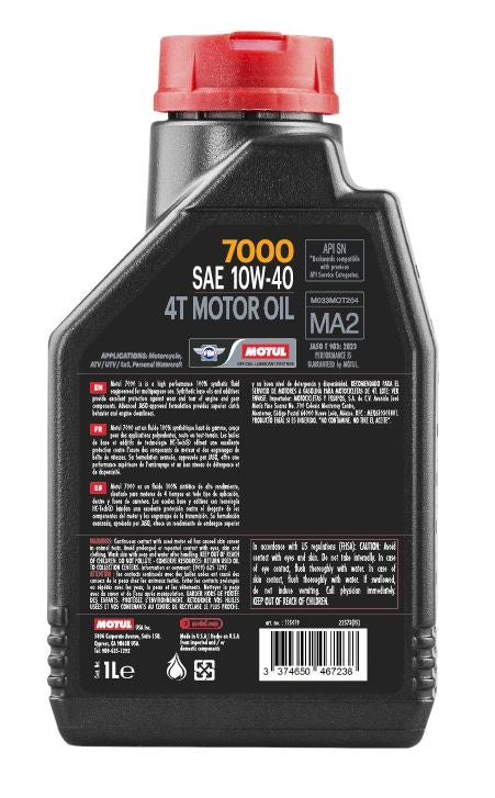 MOTUL 946mL 7000 4-Zyklus 10W40 Motorradöl