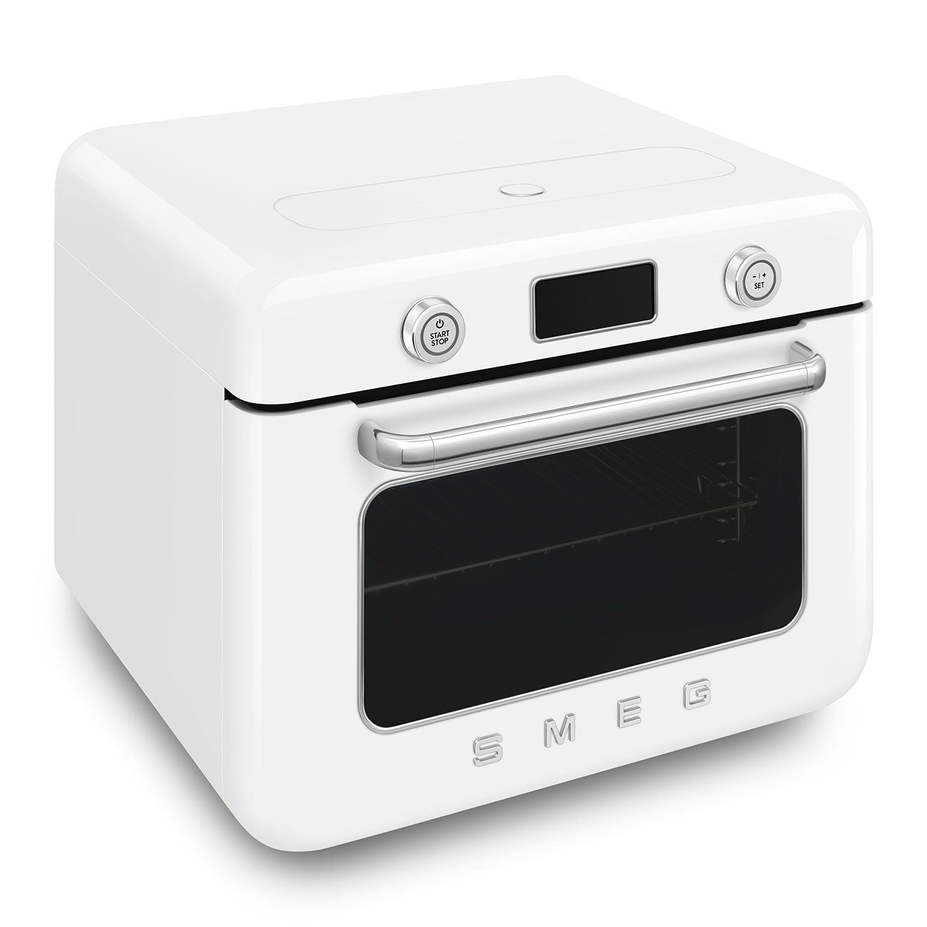 SMEG Combi-Multifunktionsdampfofen mit Luft, weiß