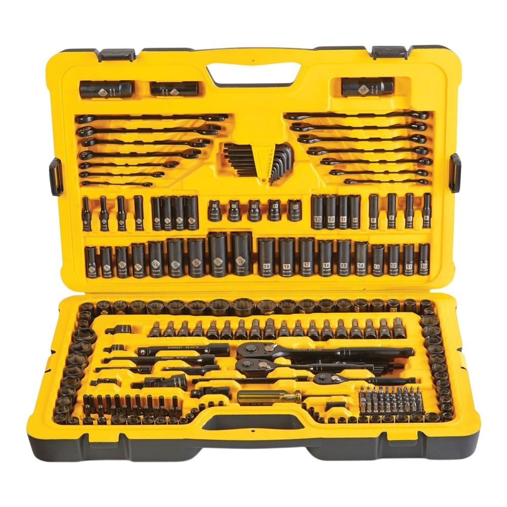 Stanley Professionelles Black-Chrom-Socket, 274-pc, sae/metric
