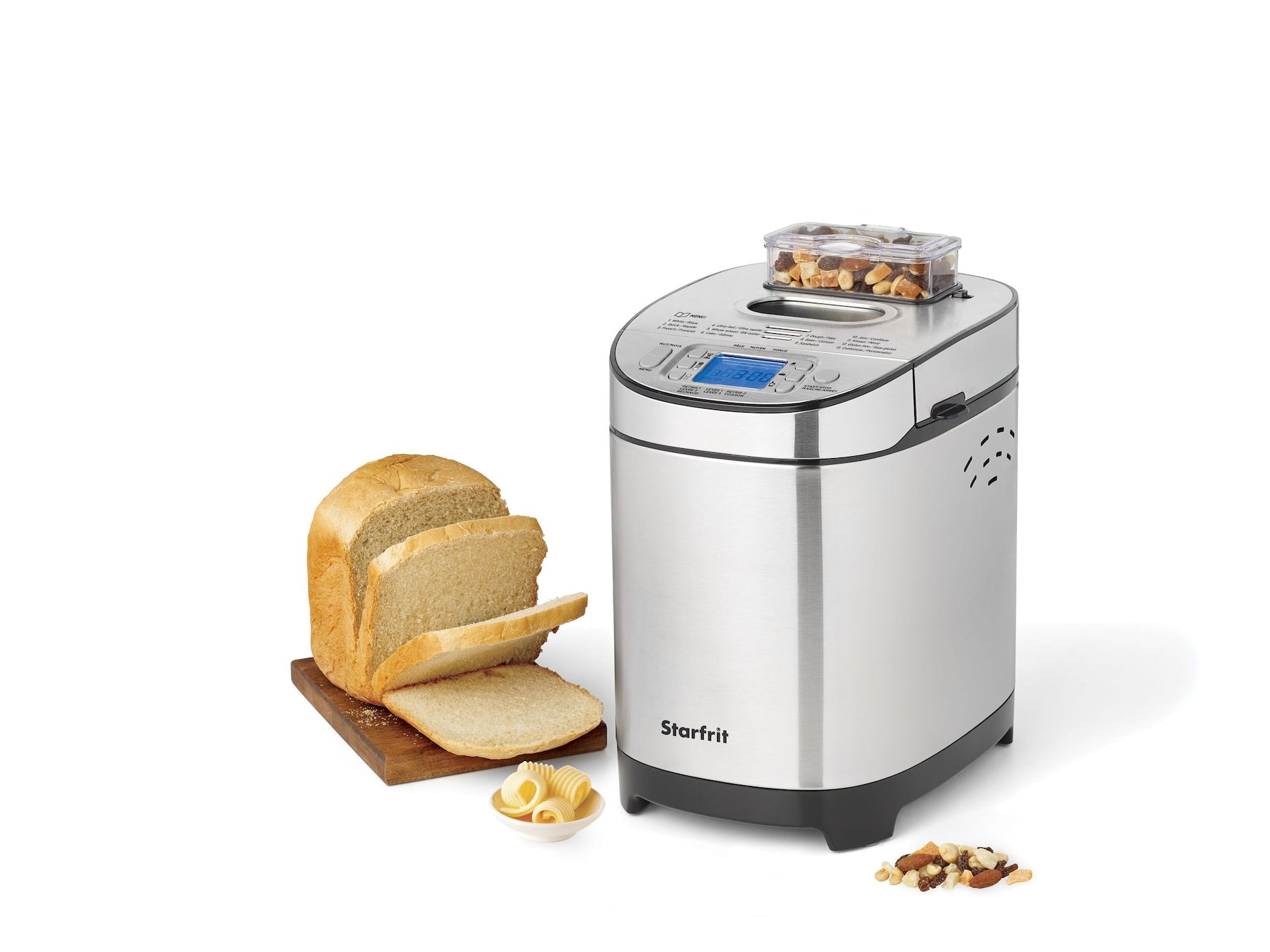 Starfrit Brotmacher für digitale Displays, Edelstahl, 2-lb