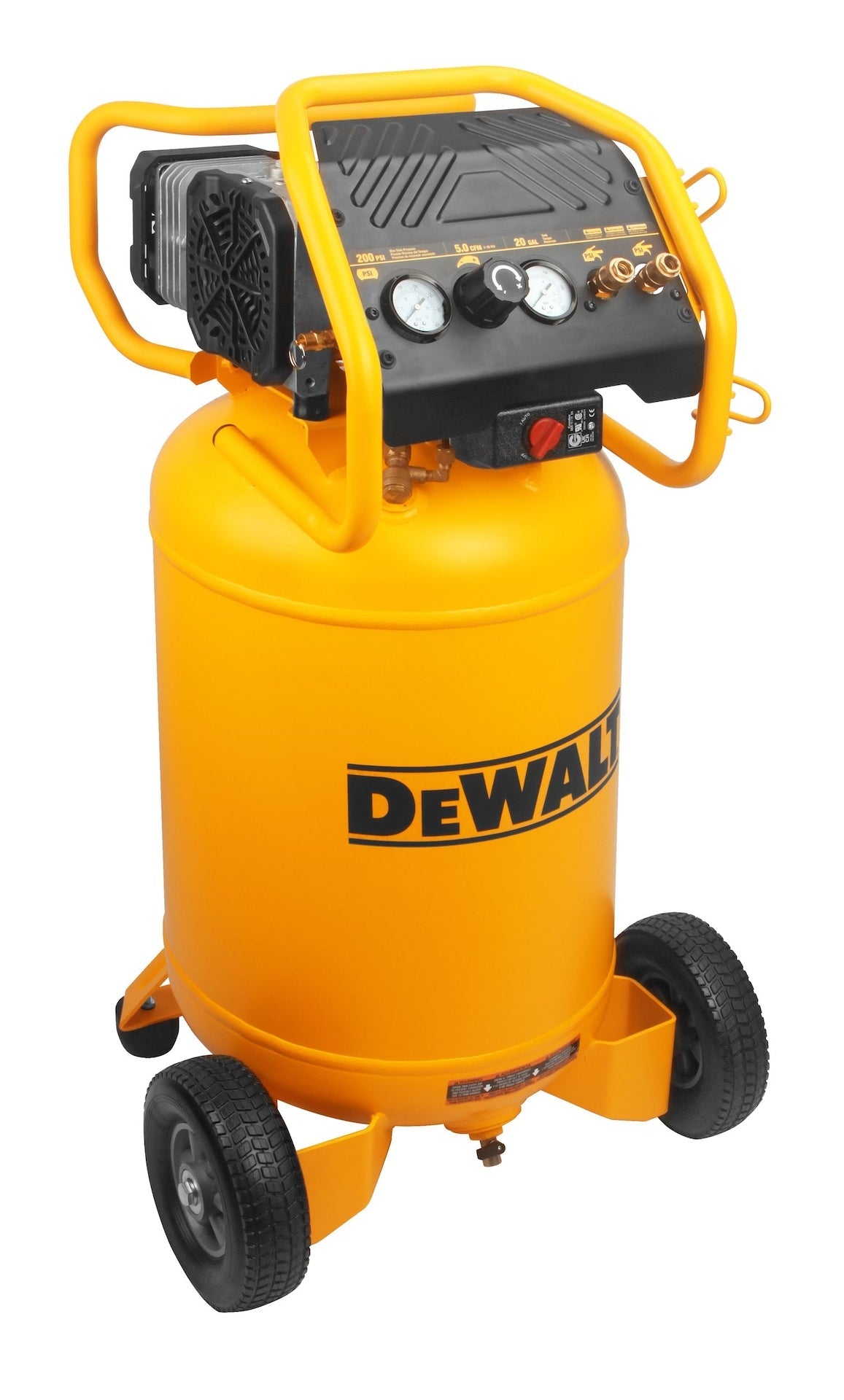 DEWALT 20-Gallonen 2-Stufe XTREME ruhiger ölfreier Kompressor, 200 PSI