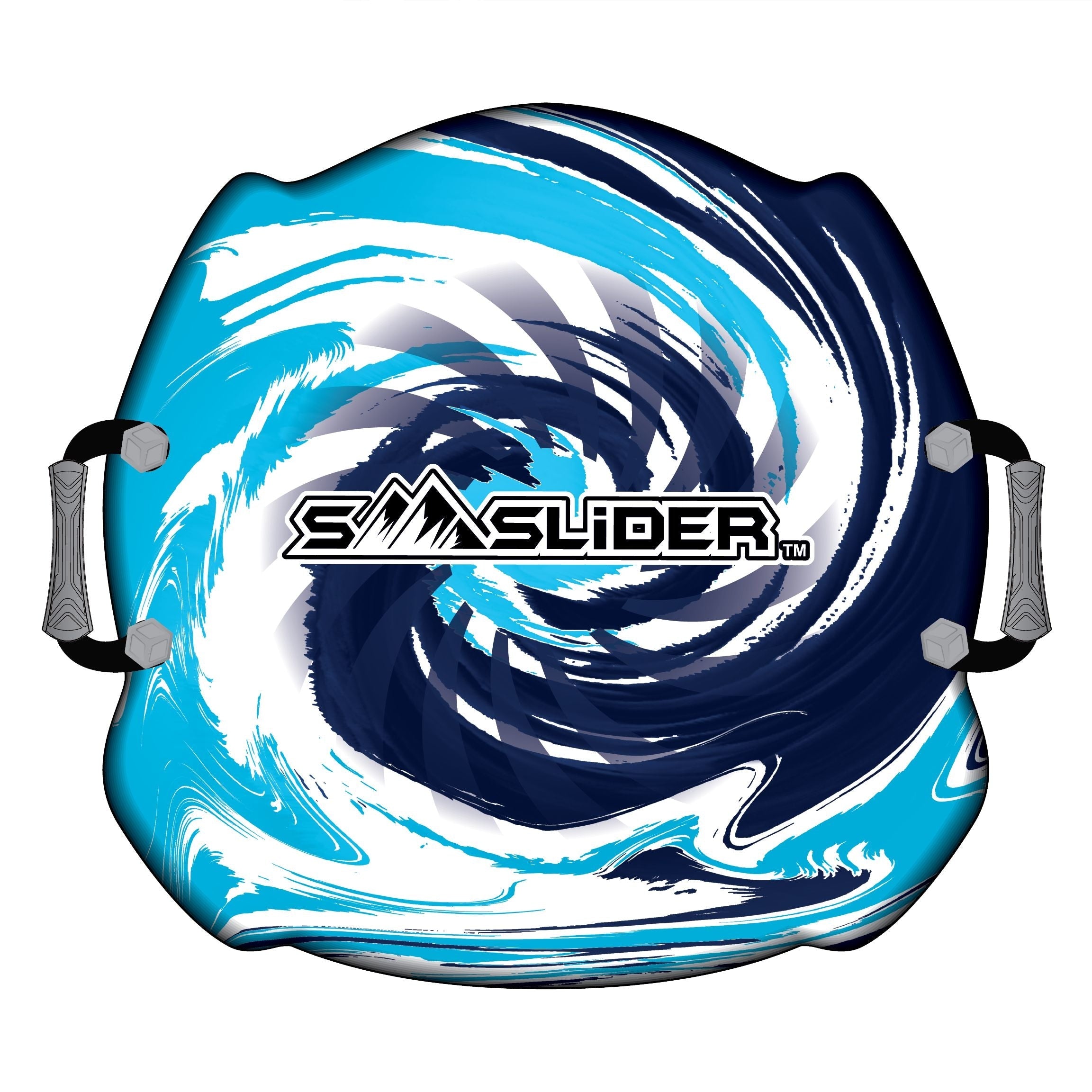 Snowslider Kinder 1-Personen-Leichtschaum Winter Schneetasse Schlitten / Rodel mit Griffen