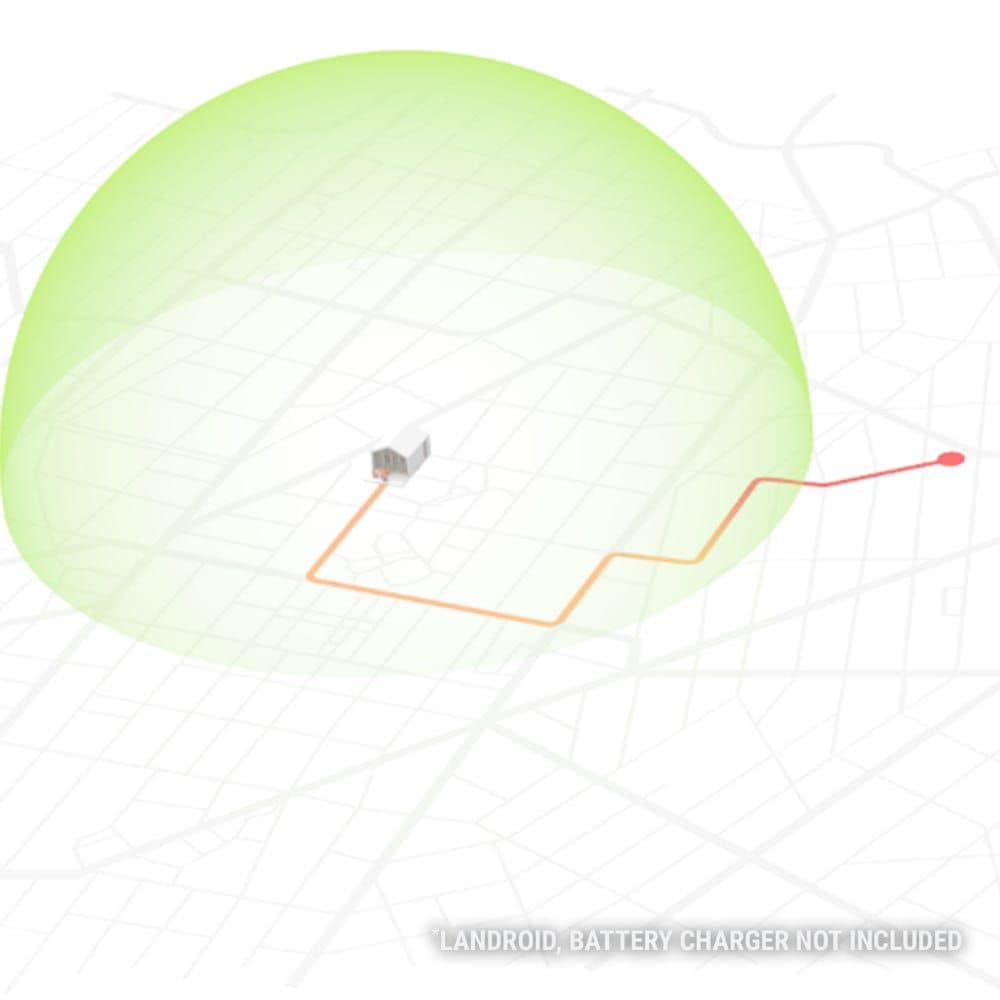 WORX WA0866 finden Sie meine Landroid-GPS Position Anti-Diebstahl-Gerät für Roboter-Mäher